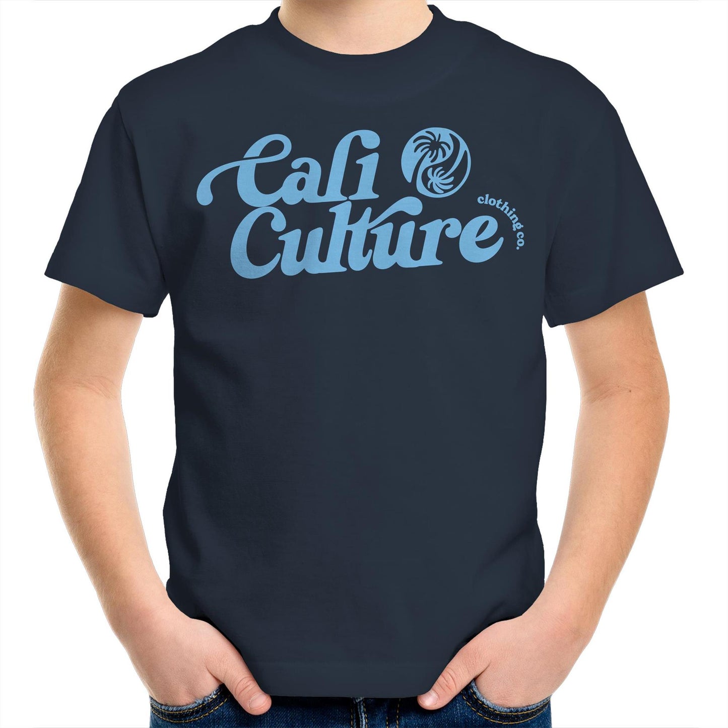 Cali Culture Blue - Kids Tee