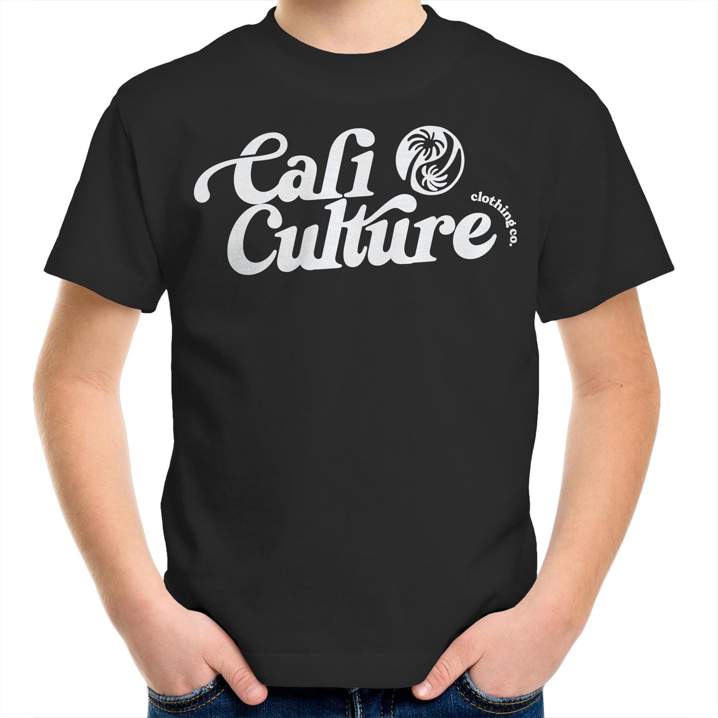 Cali Culture White - Kids Tee