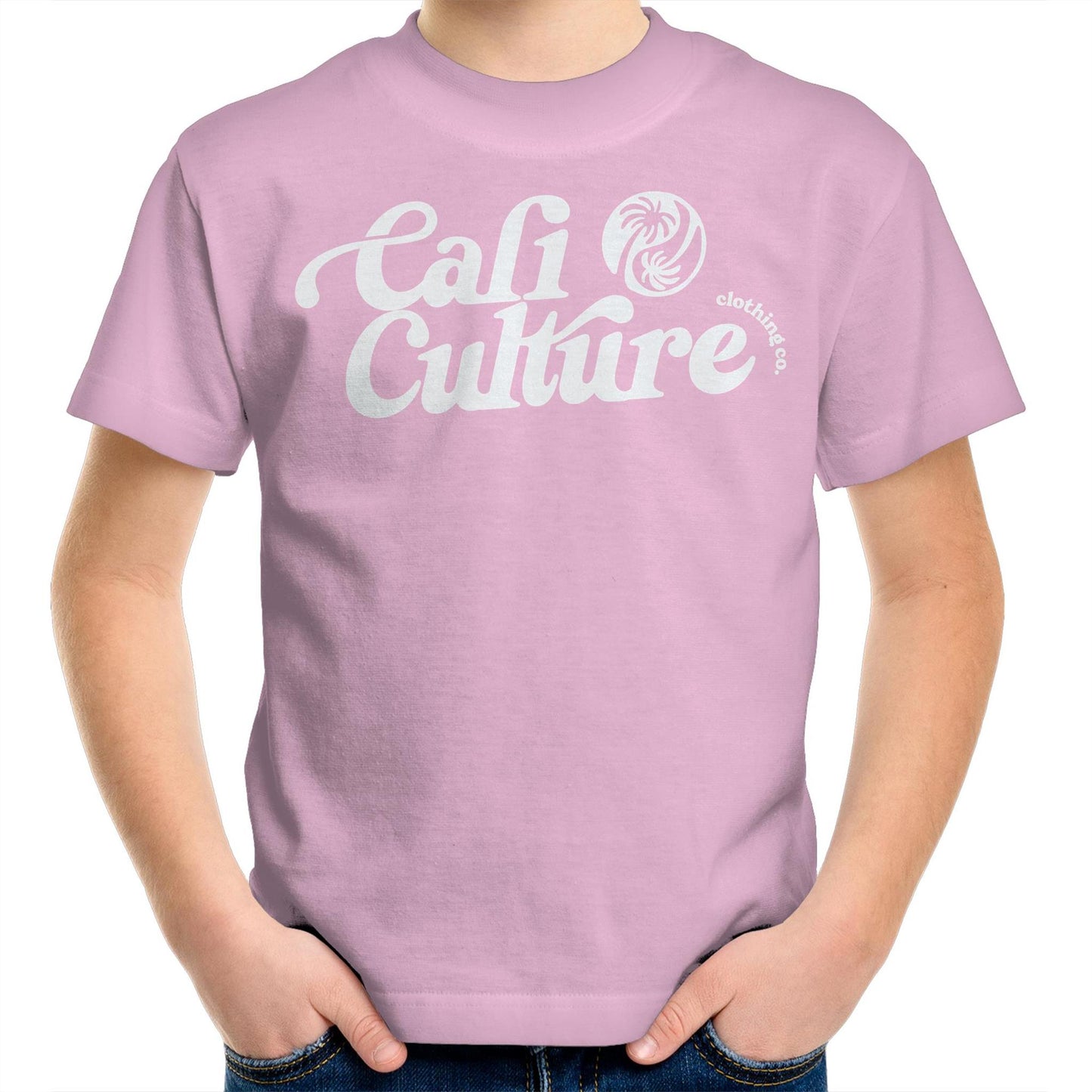 Cali Culture White - Kids Tee