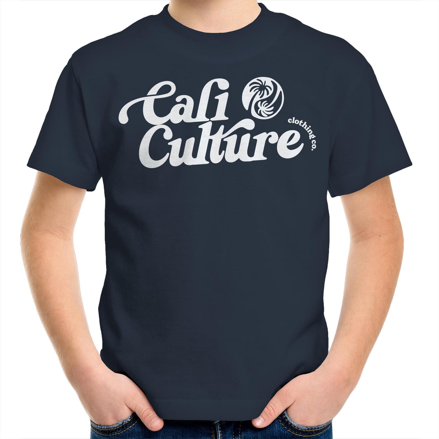 Cali Culture White - Kids Tee