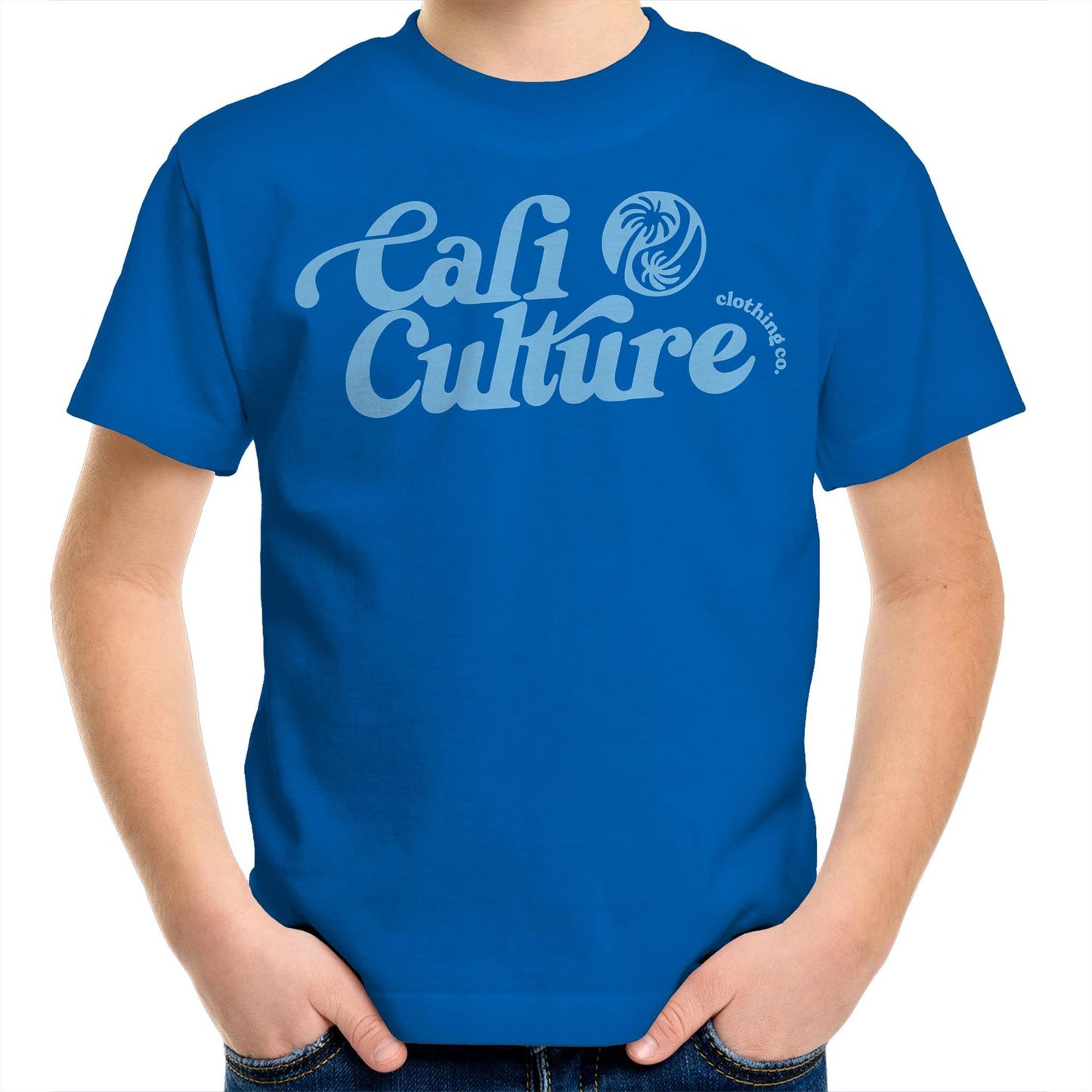 Cali Culture Blue - Kids Tee