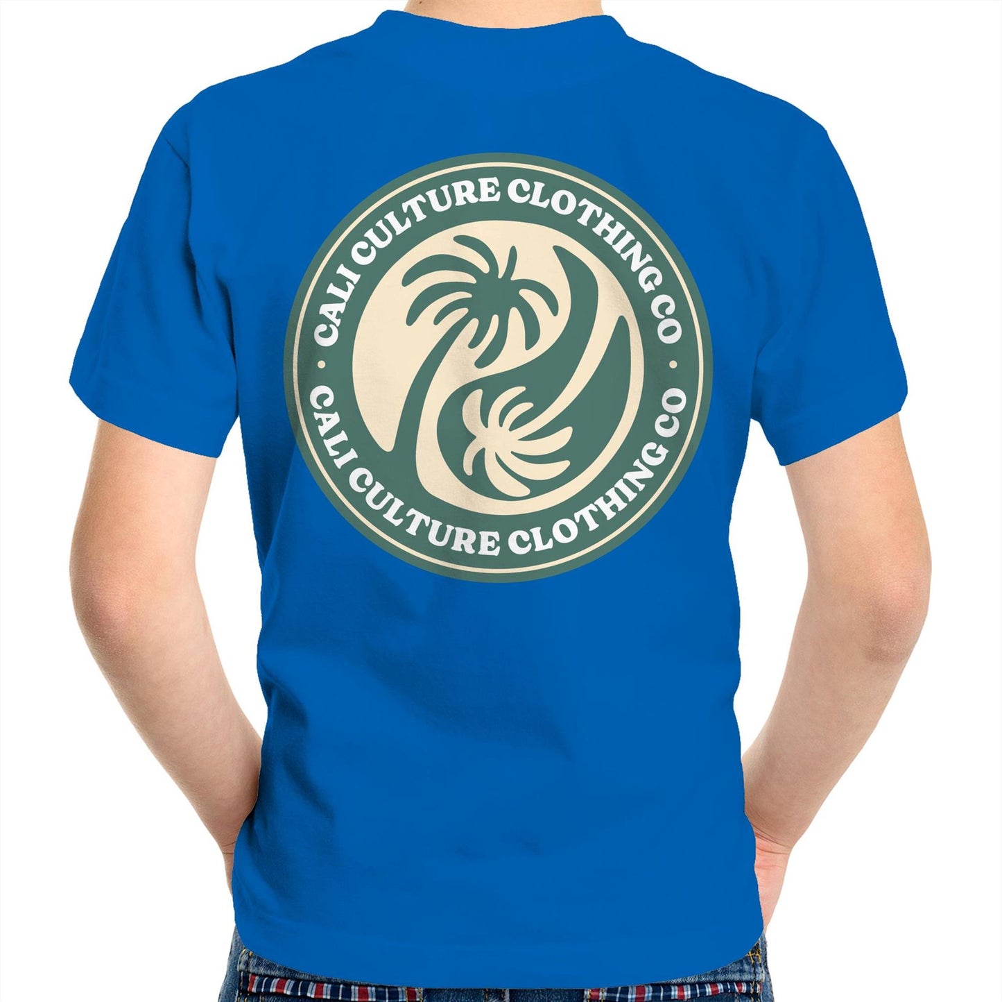 Cali Green Ying Yang & CO - Kids Tee