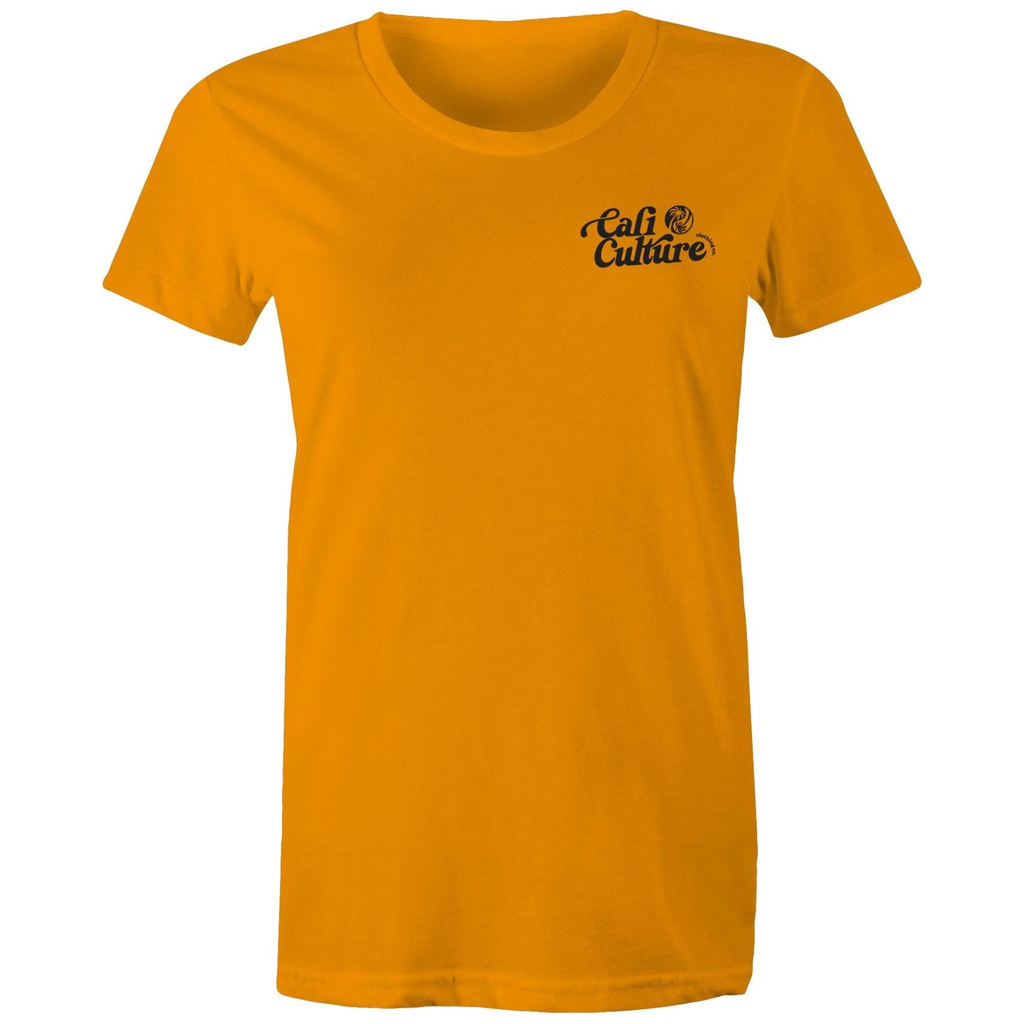Orange Day Tee - Women's Black Logo