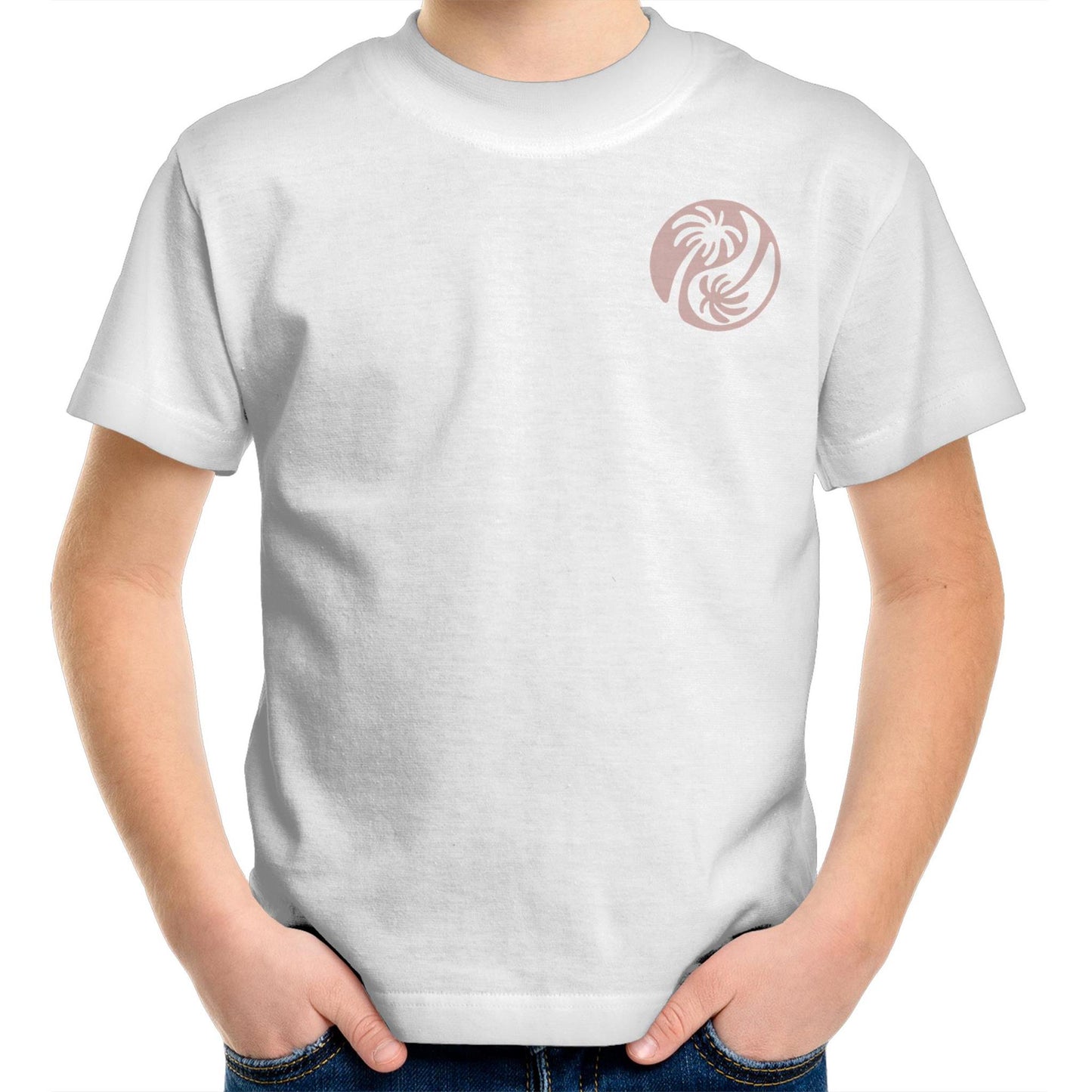 Cali Pink Ying Yang - Kids Tee