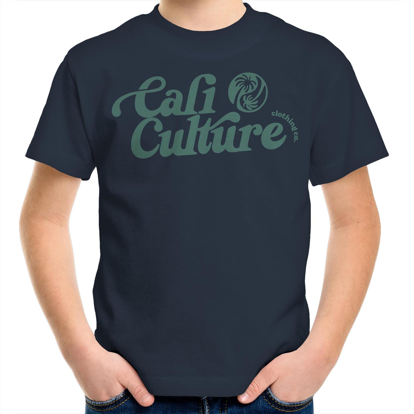 Cali Culture Green - Kids Tee