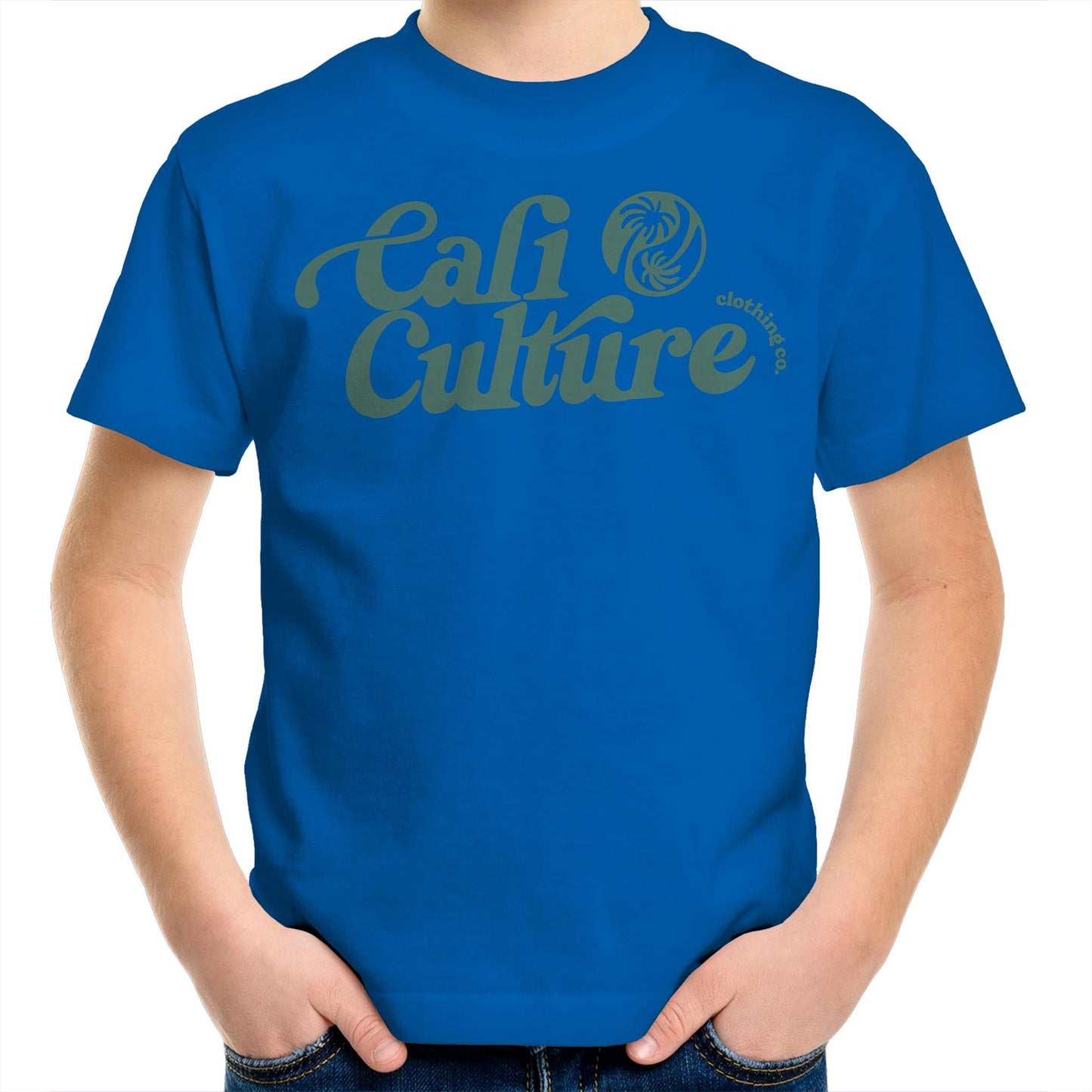 Cali Culture Green - Kids Tee