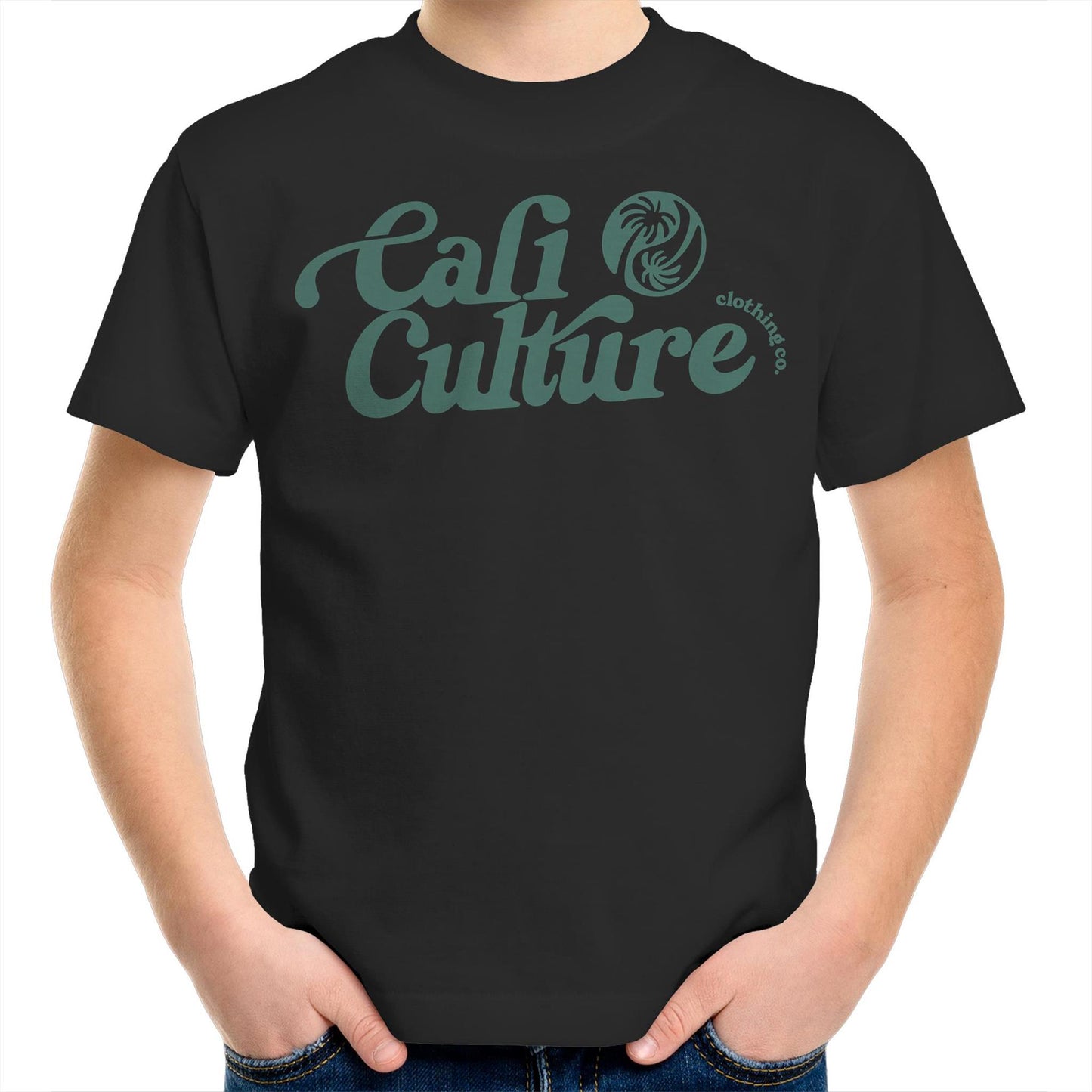 Cali Culture Green - Kids Tee