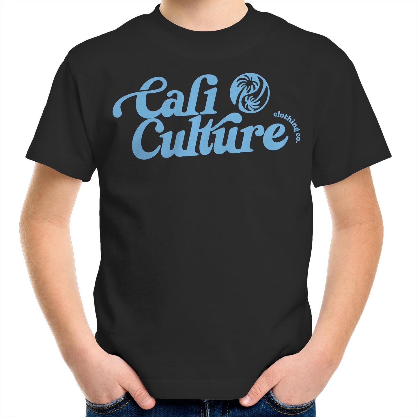 Cali Culture Blue - Kids Tee