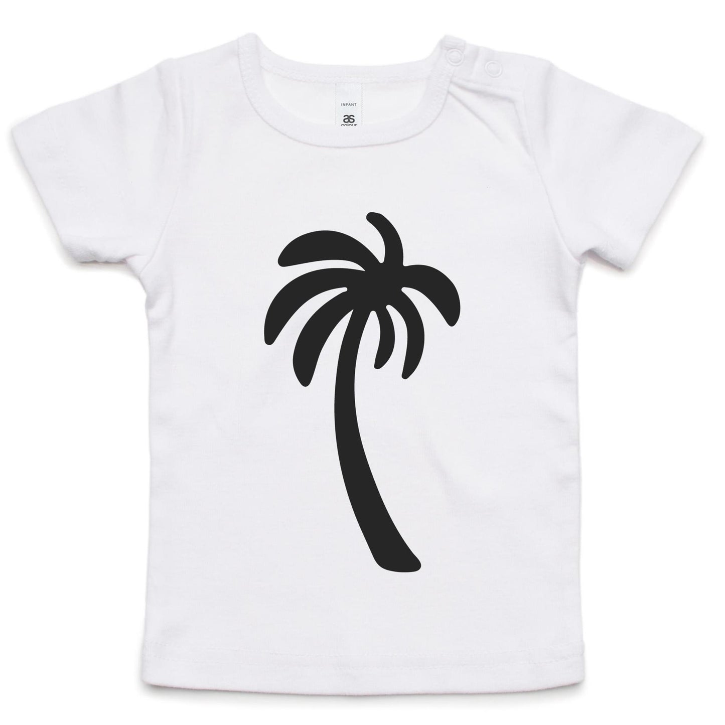 Cali Black Palm - Infant Tee