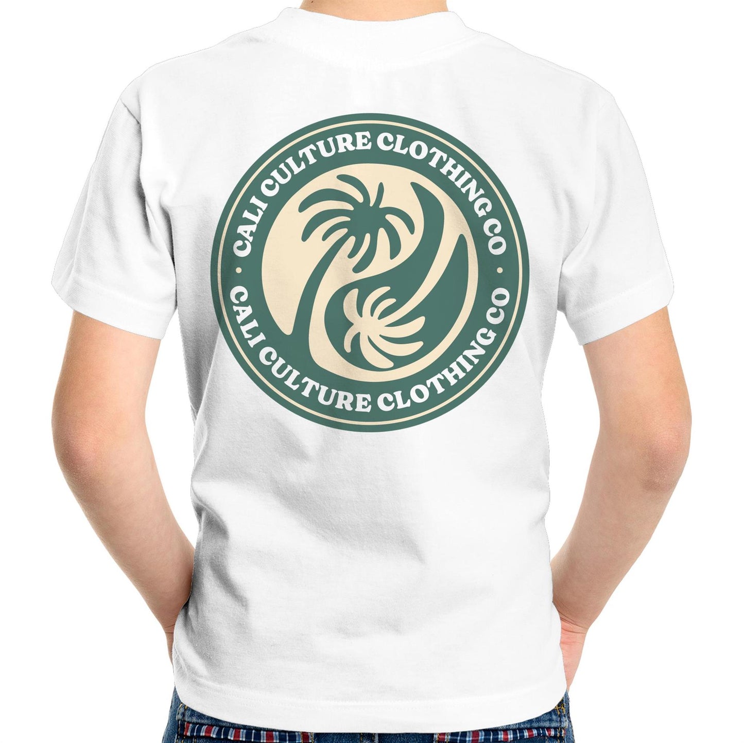 Cali Green Ying Yang & CO - Kids Tee