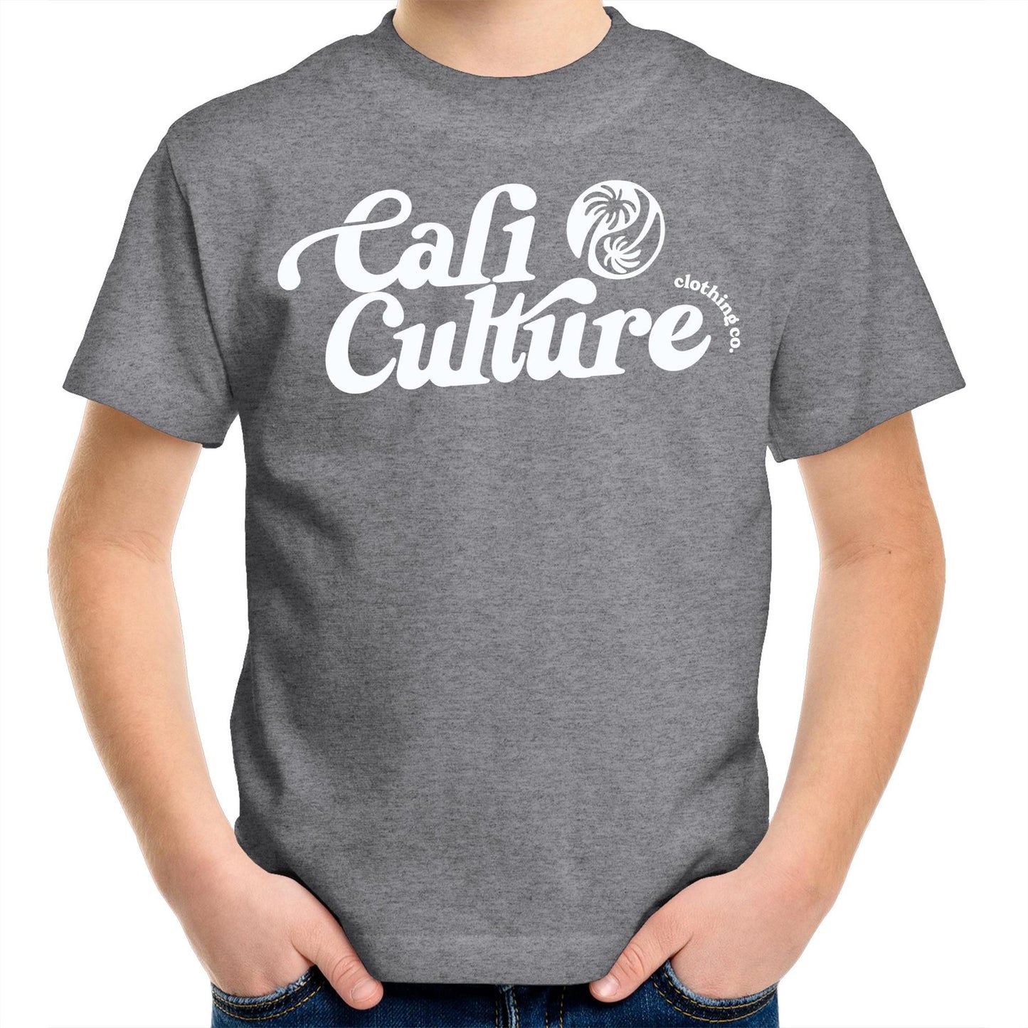 Cali Culture White - Kids Tee