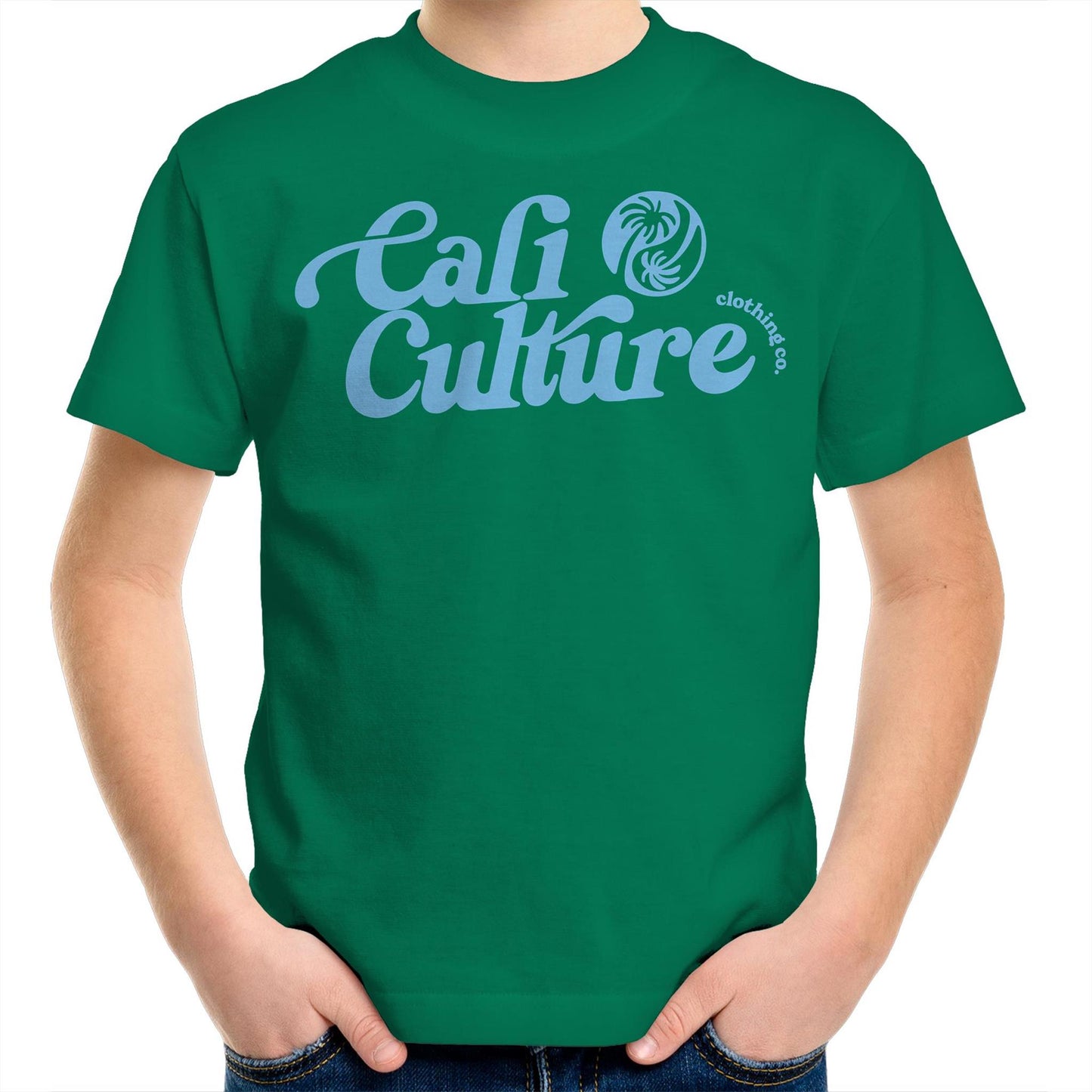 Cali Culture Blue - Kids Tee