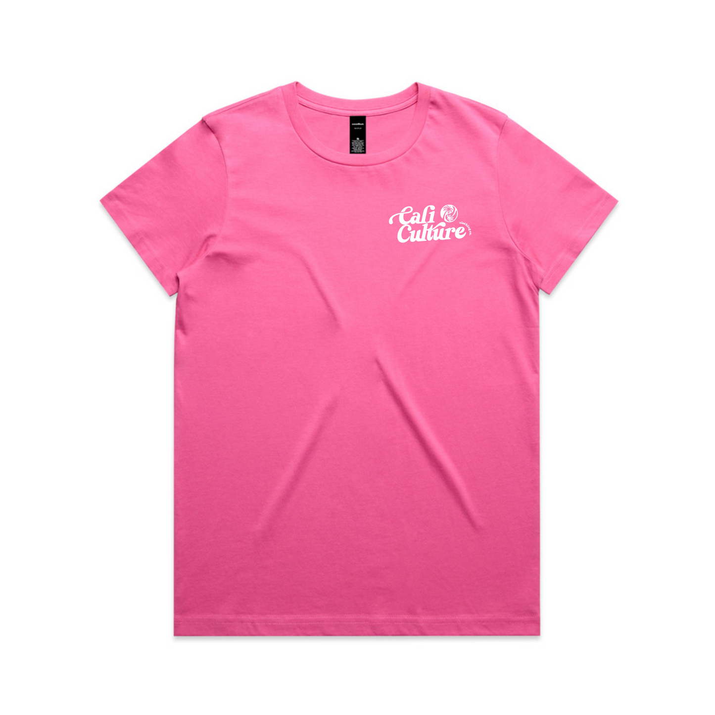 Pink Day Tee - Women's White Logo