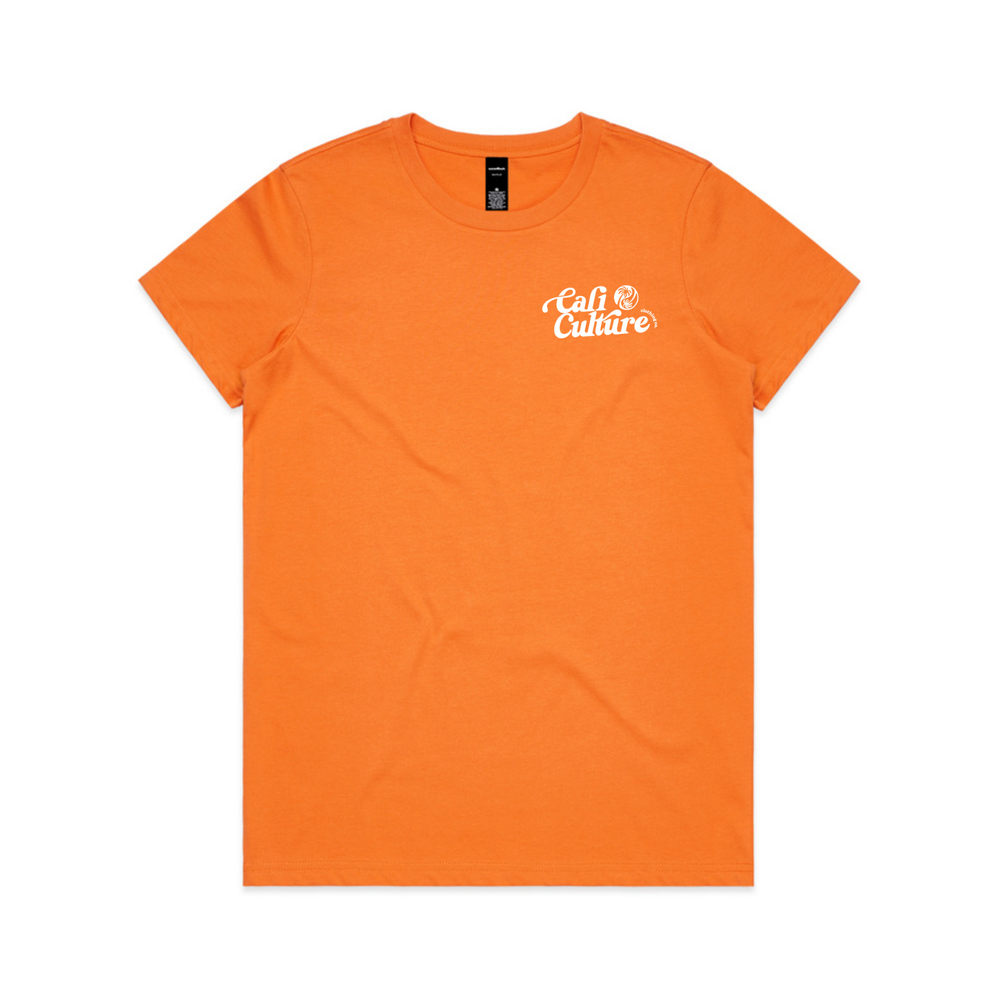 Orange Day Tee - Women's White Logo