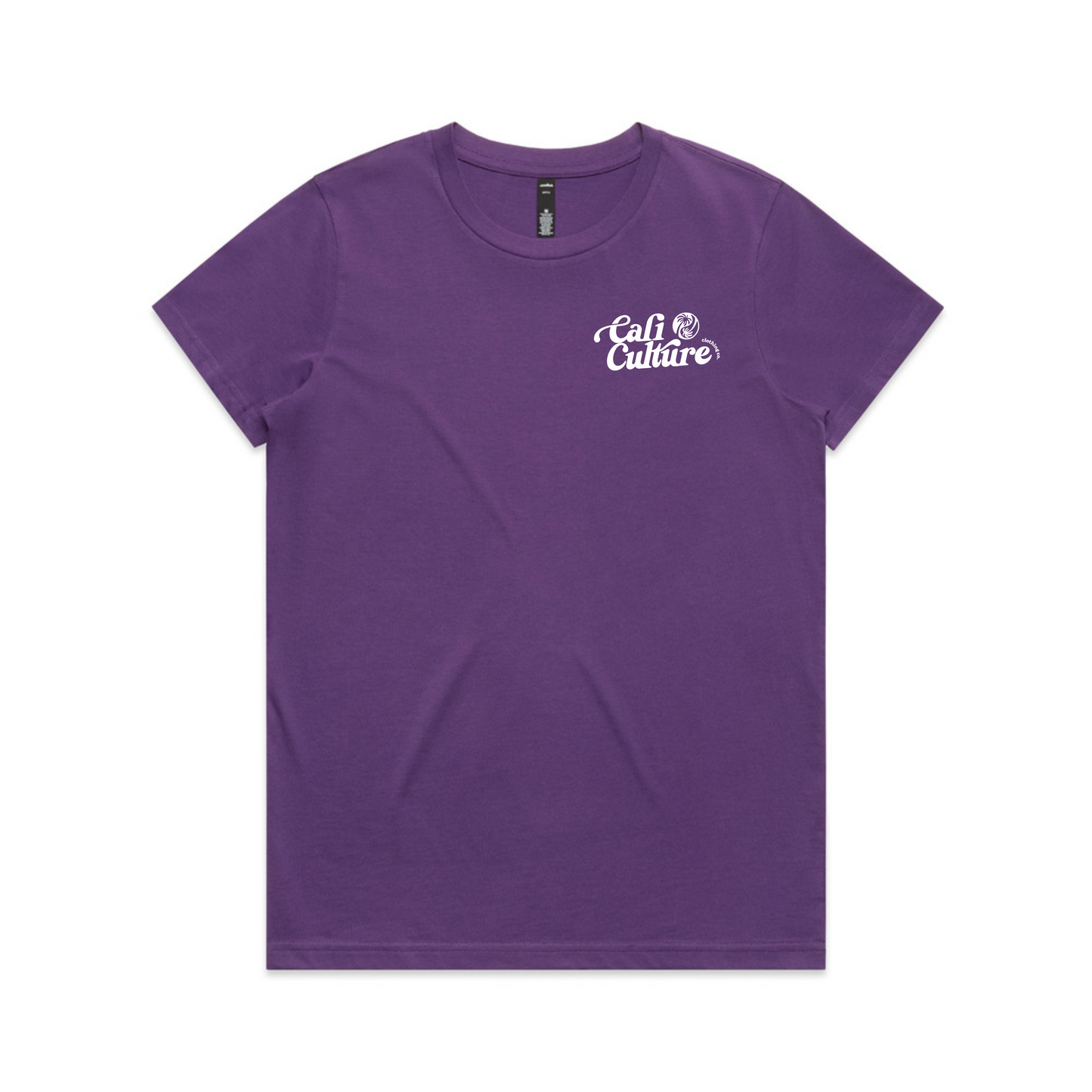 Purple Day Tee's - Women's White Logo