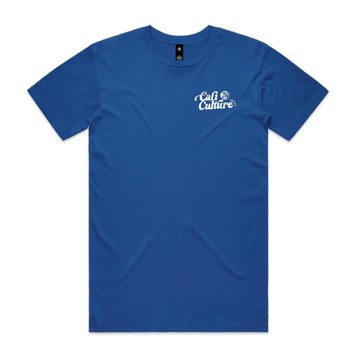 Blue Day Tee - Men's White Back Logo