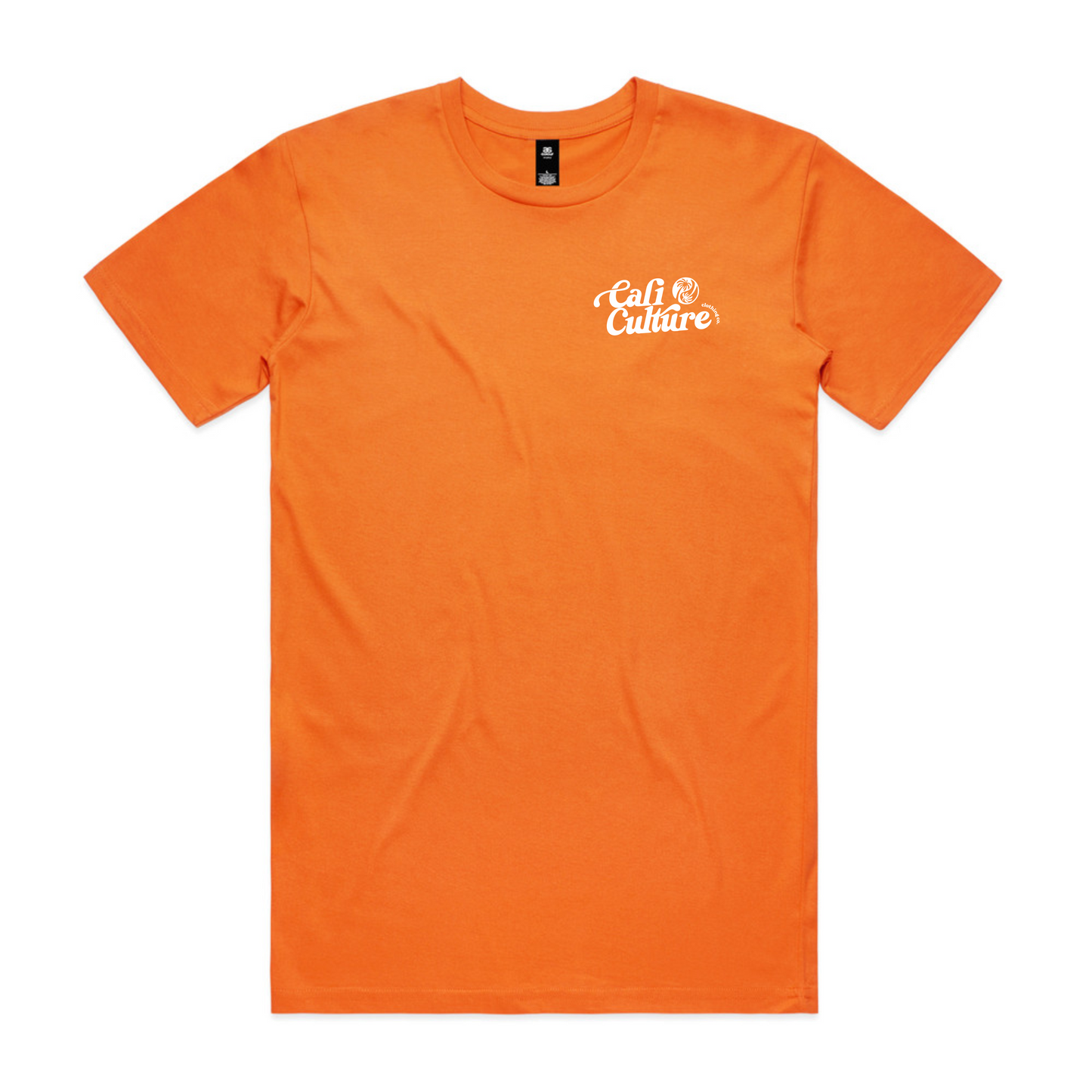 Orange Day Tee - Men's White Logo