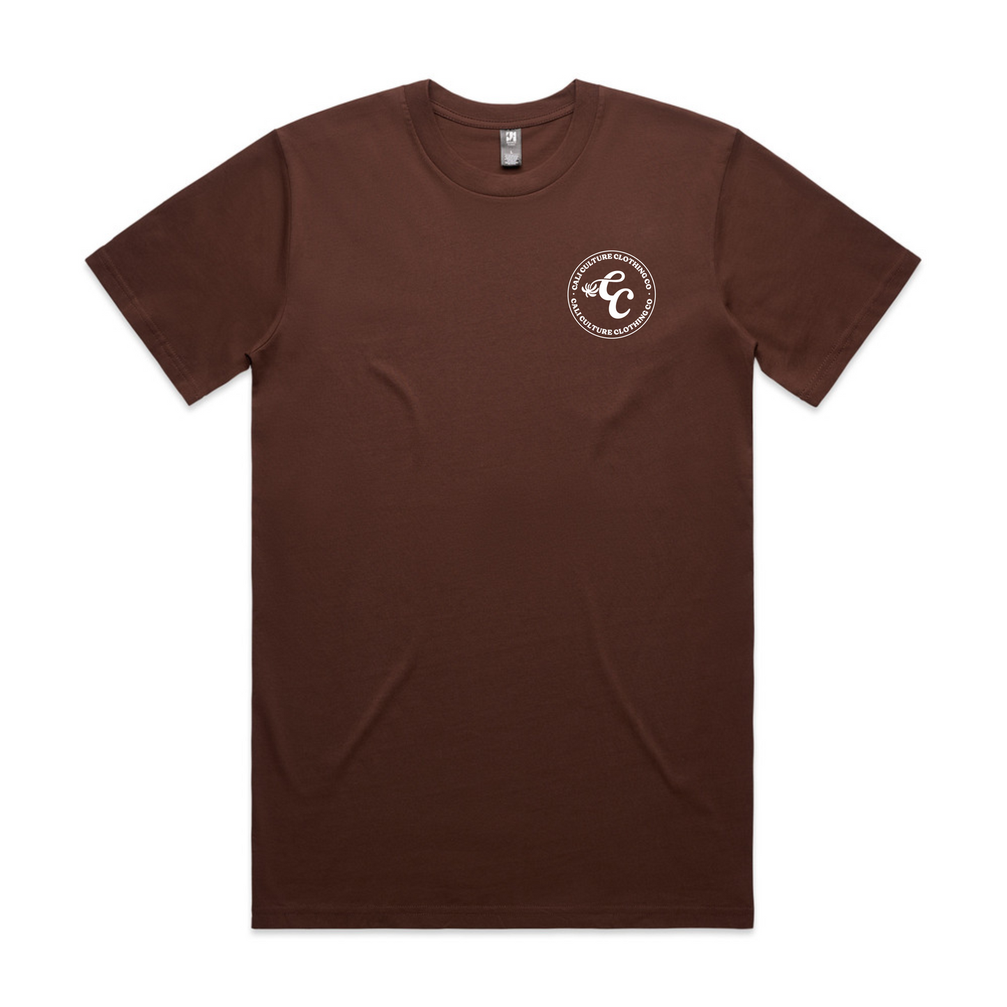 Cali Culture Men's Classic Tee - White Front Logo