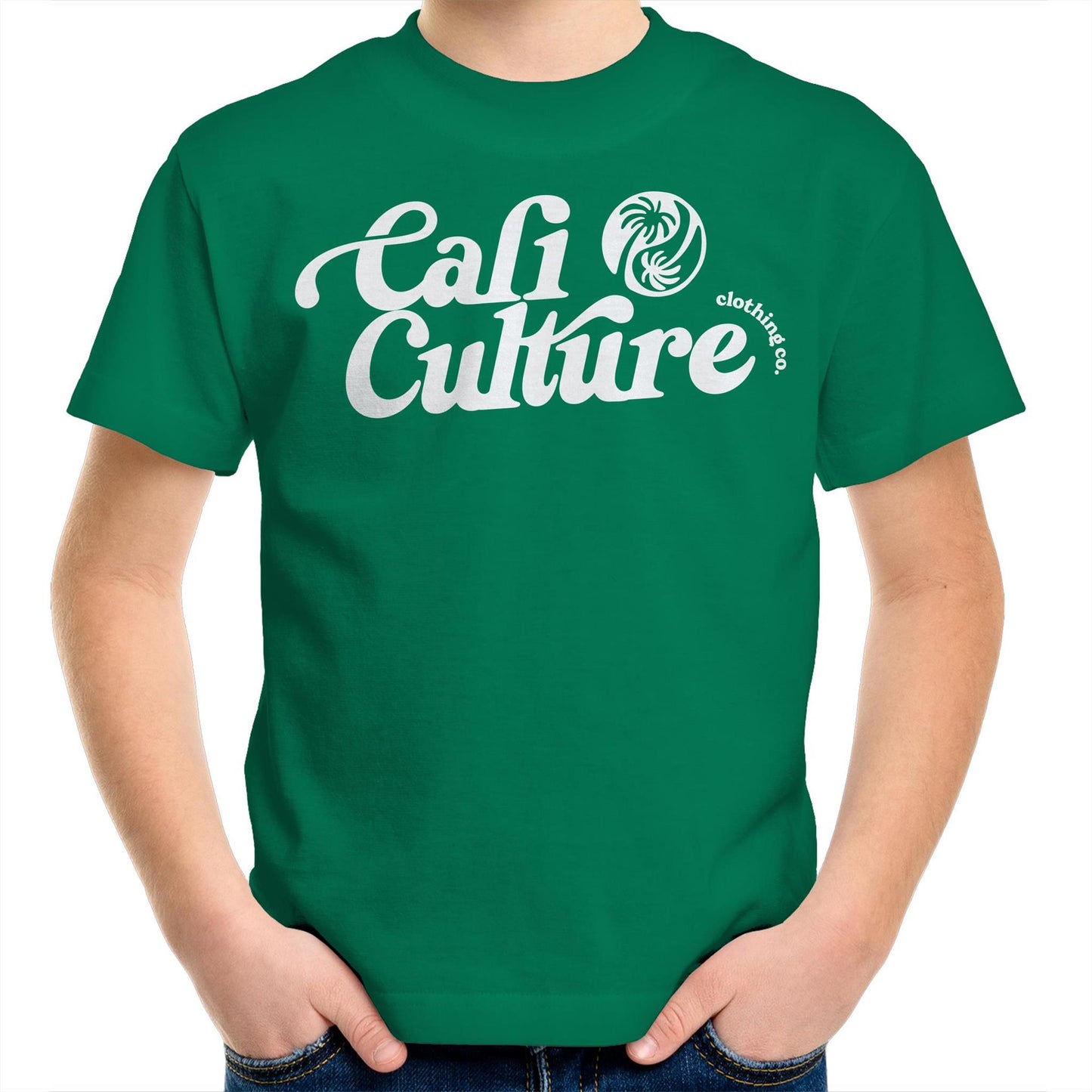 Cali Culture White - Kids Tee