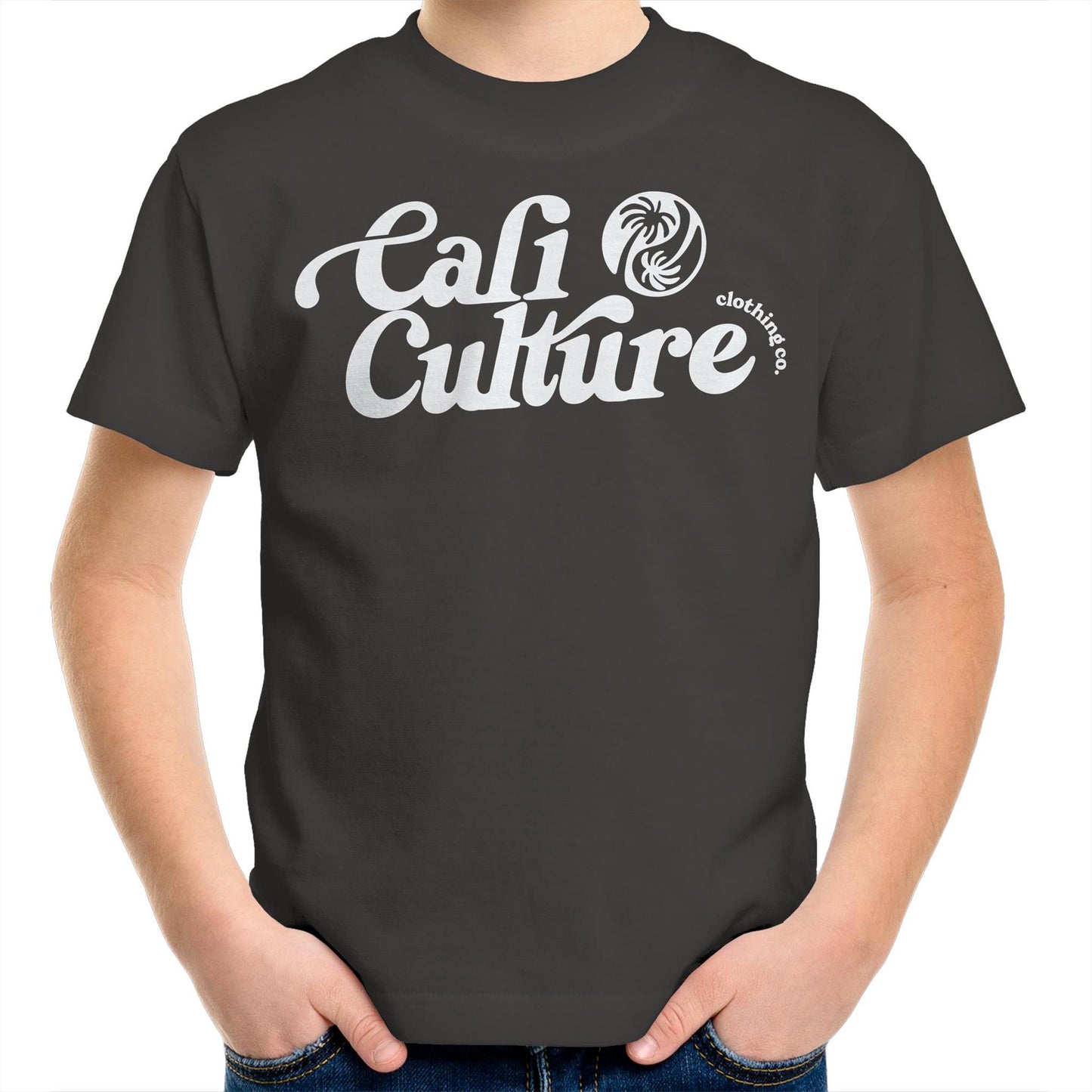Cali Culture White - Kids Tee
