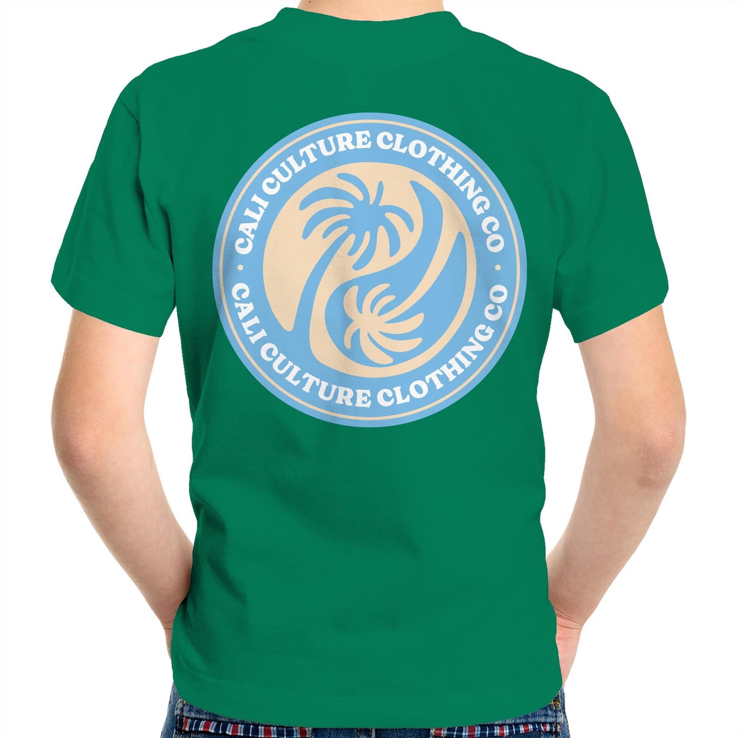 Cali Blue Ying Yang & CO - Kids Tee