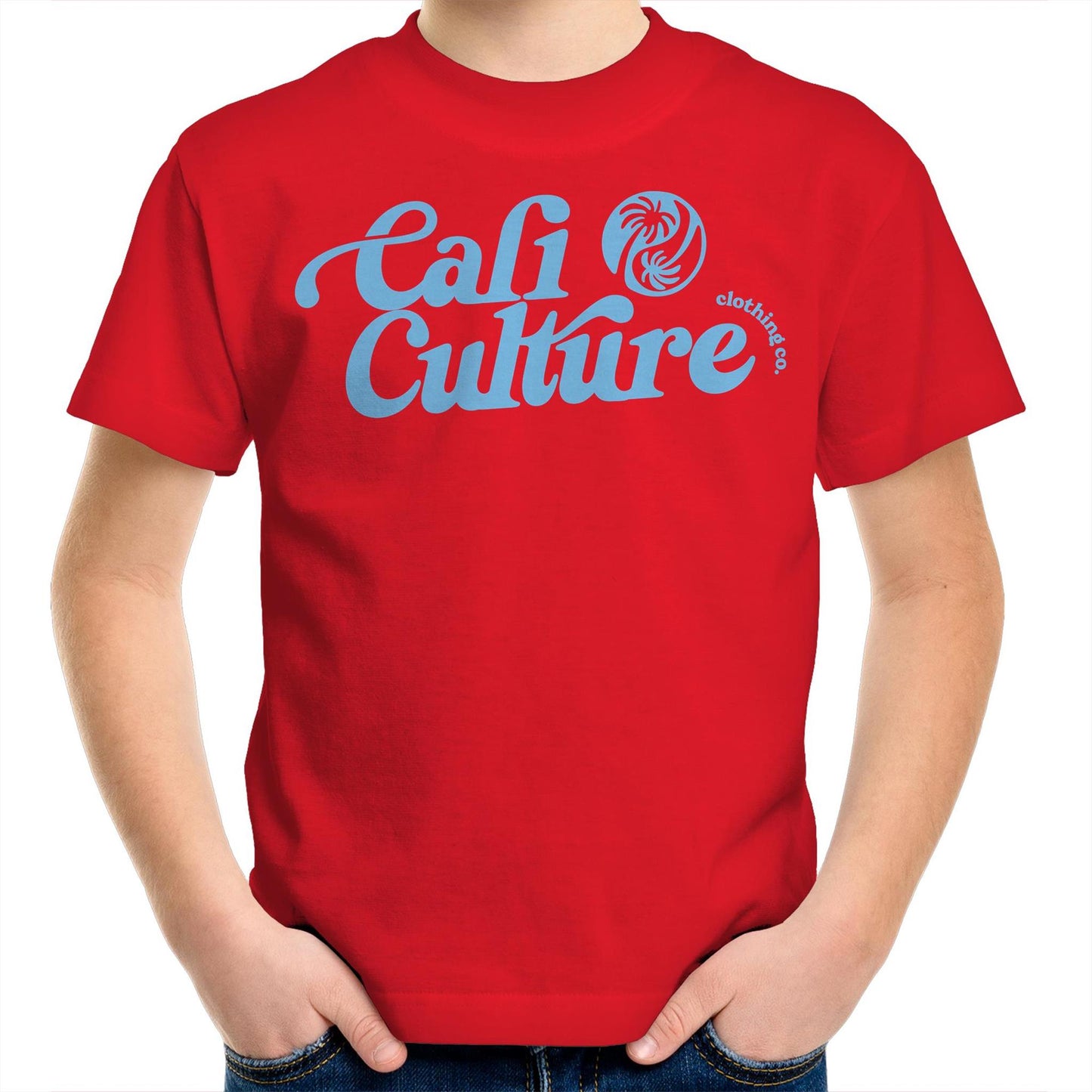 Cali Culture Blue - Kids Tee