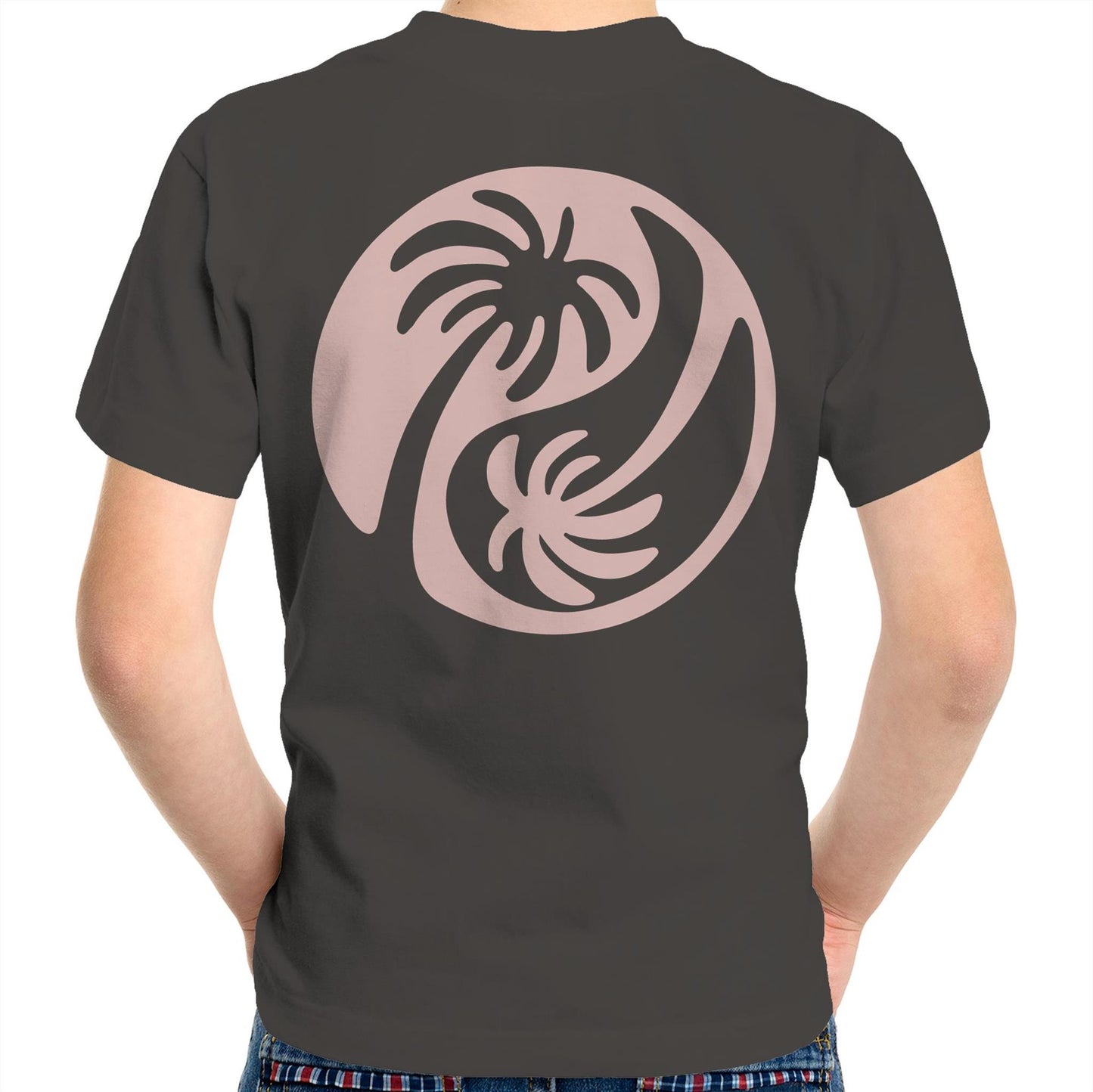 Cali Pink Ying Yang - Kids Tee