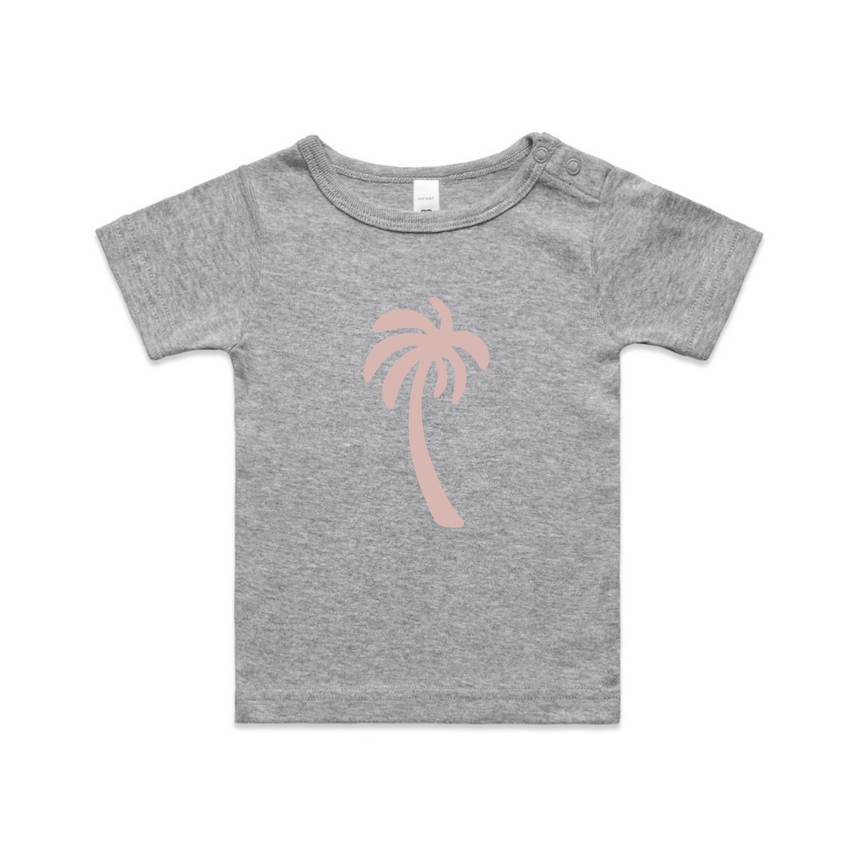 Mini Palm Tee - Pink Palm