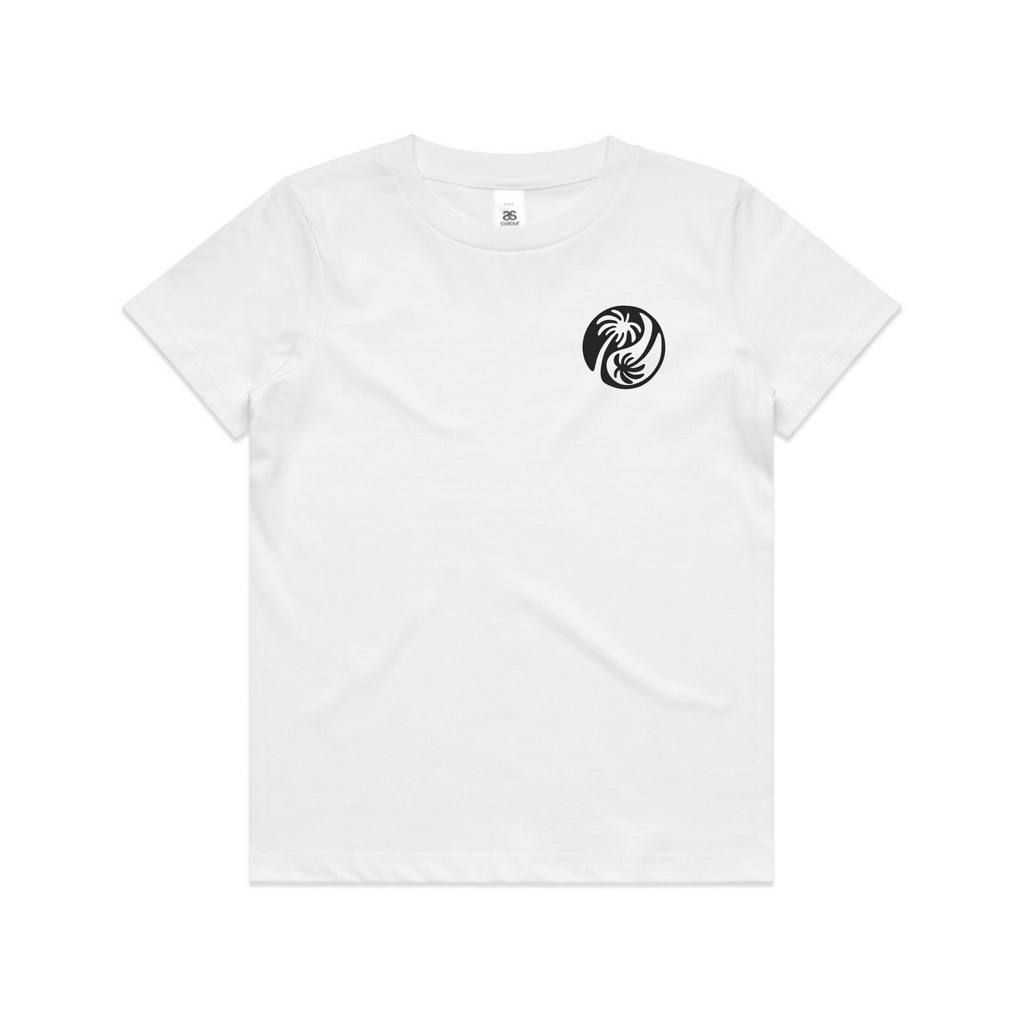 Kids Black Yin-Yang Tee