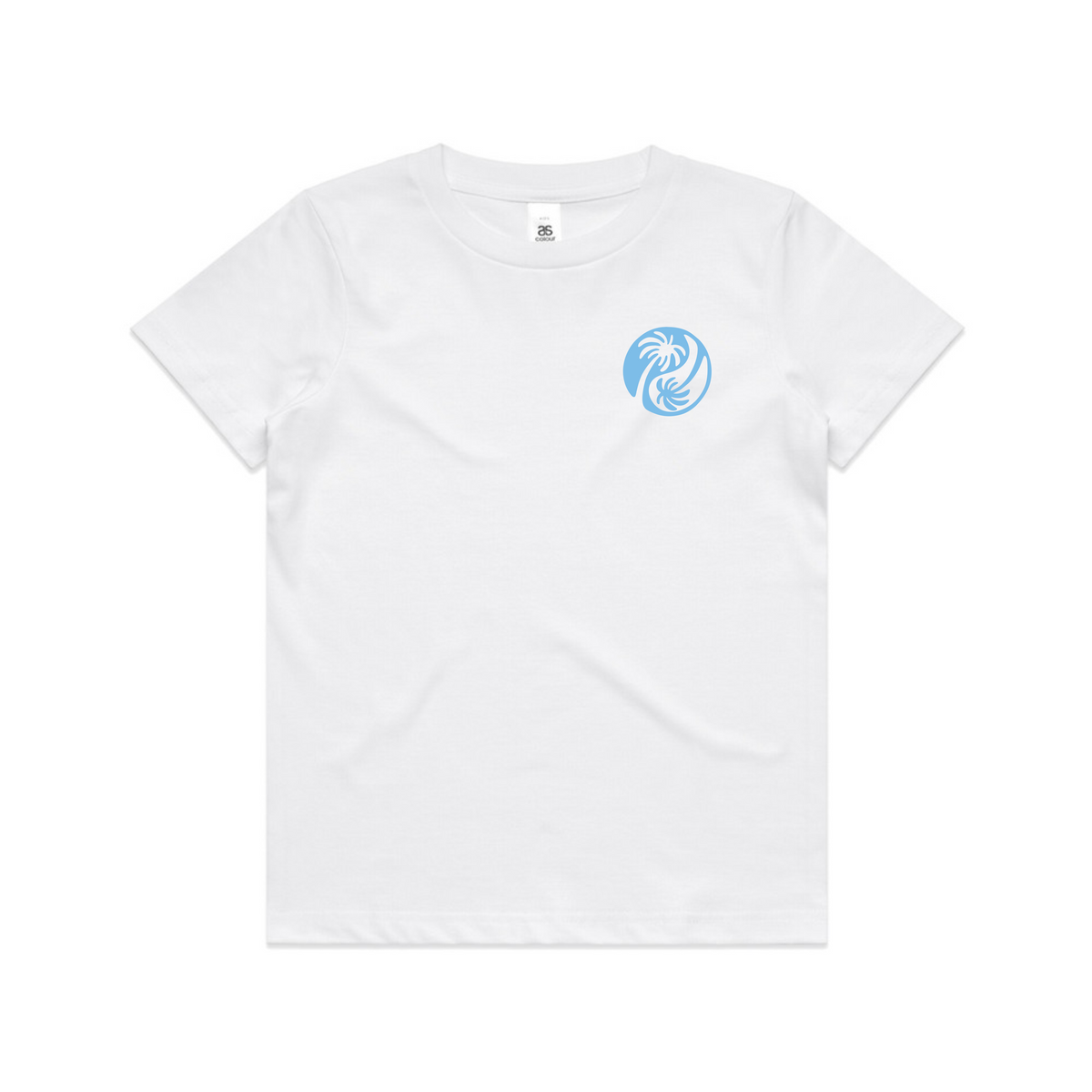 Kids Blue Yin-Yang Tee
