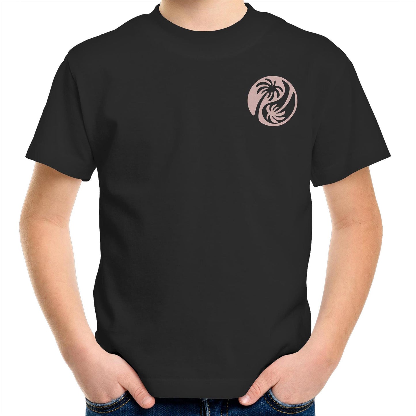 Cali Pink Ying Yang - Kids Tee