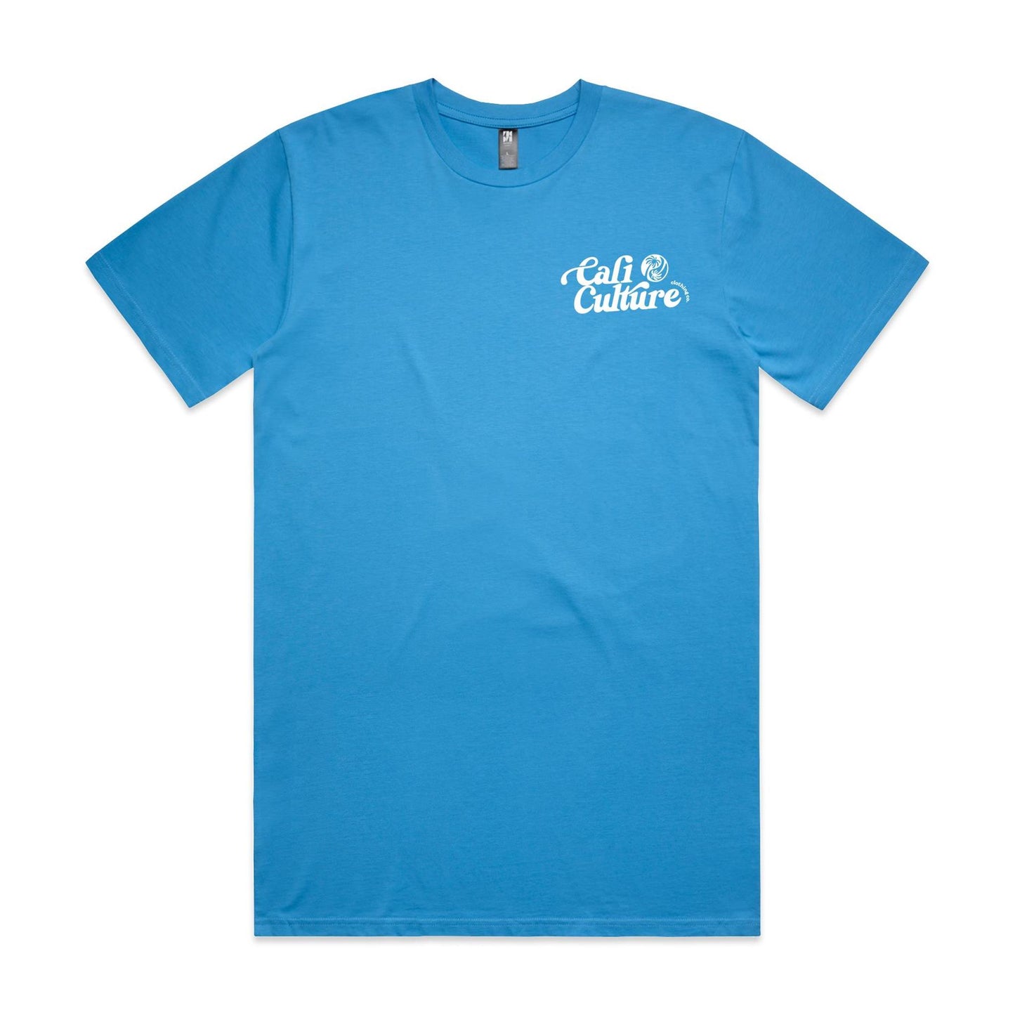 Blue Day Tee - Men's White Back Logo
