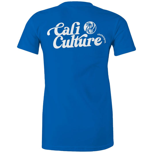 Blue Day Tee - Women's White Back Logo