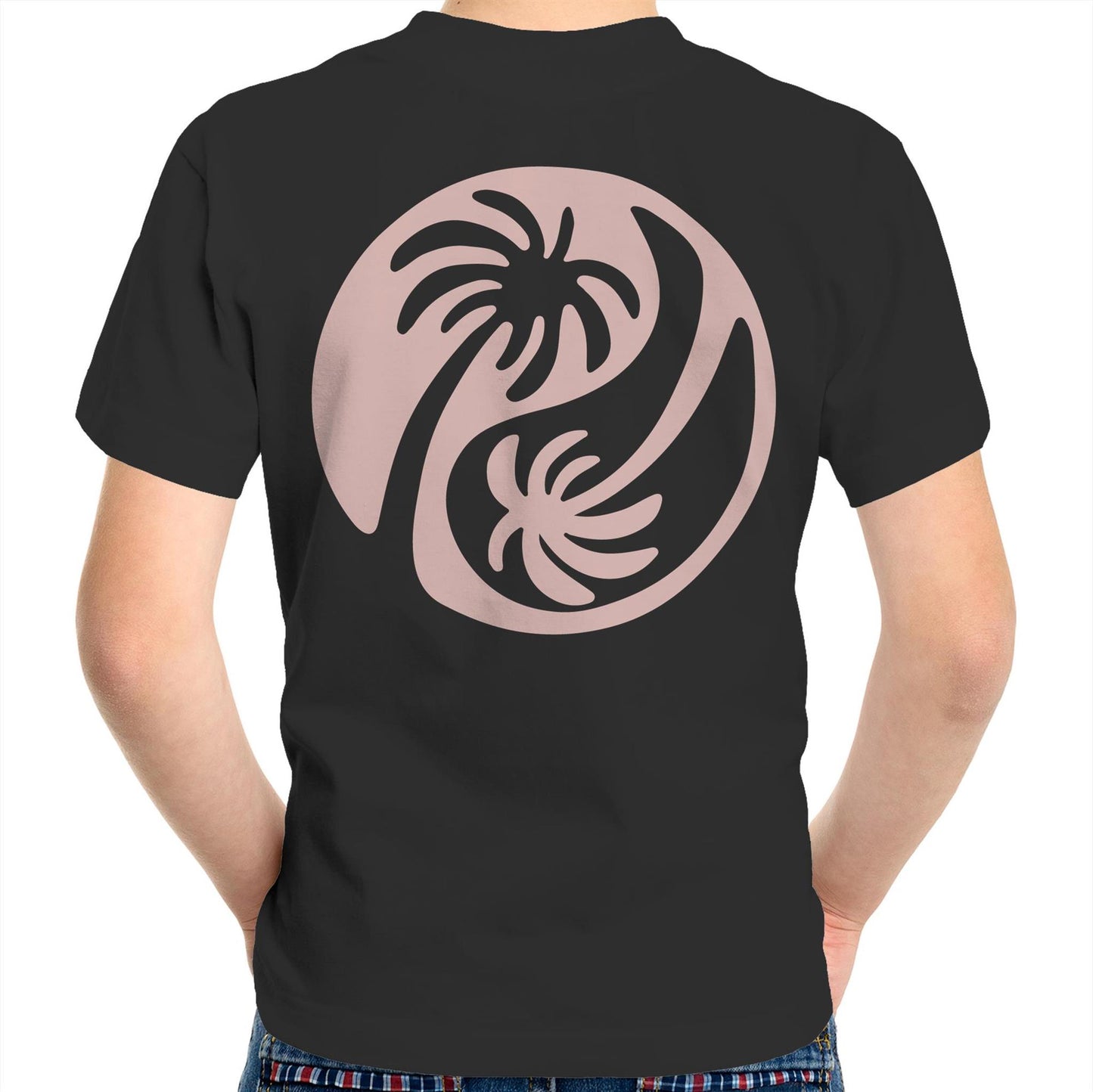 Cali Pink Ying Yang - Kids Tee