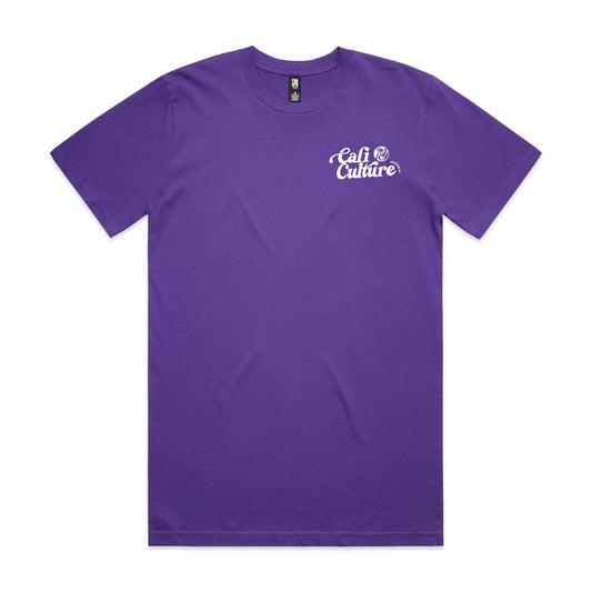 Purple Day Tee - Men's White Logo