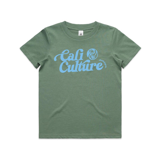 Kids Blue Cali Culture Classic Tee