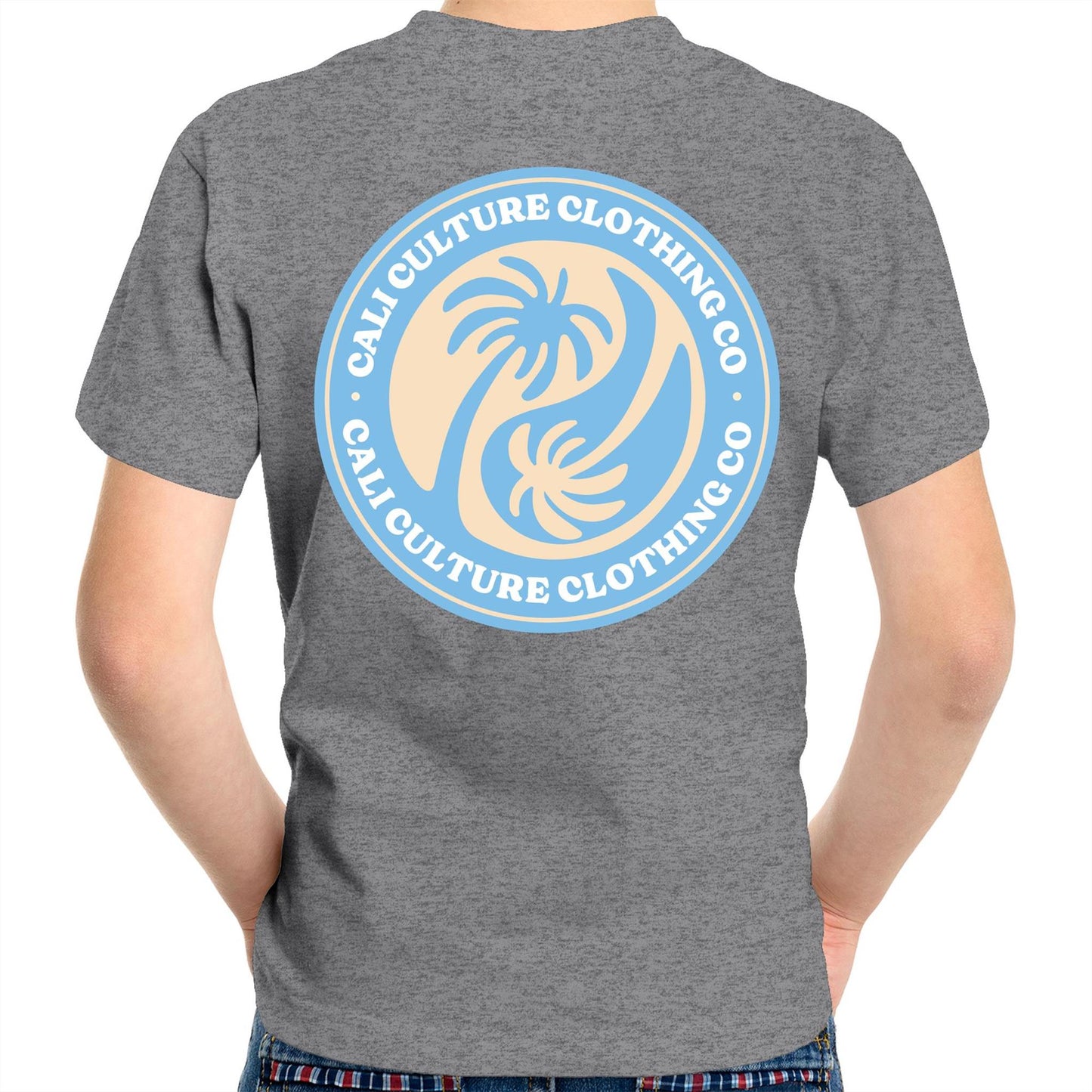 Cali Blue Ying Yang & CO - Kids Tee