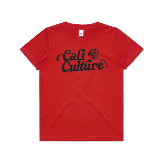 Red Day Tee - Black Cali Culture Youth