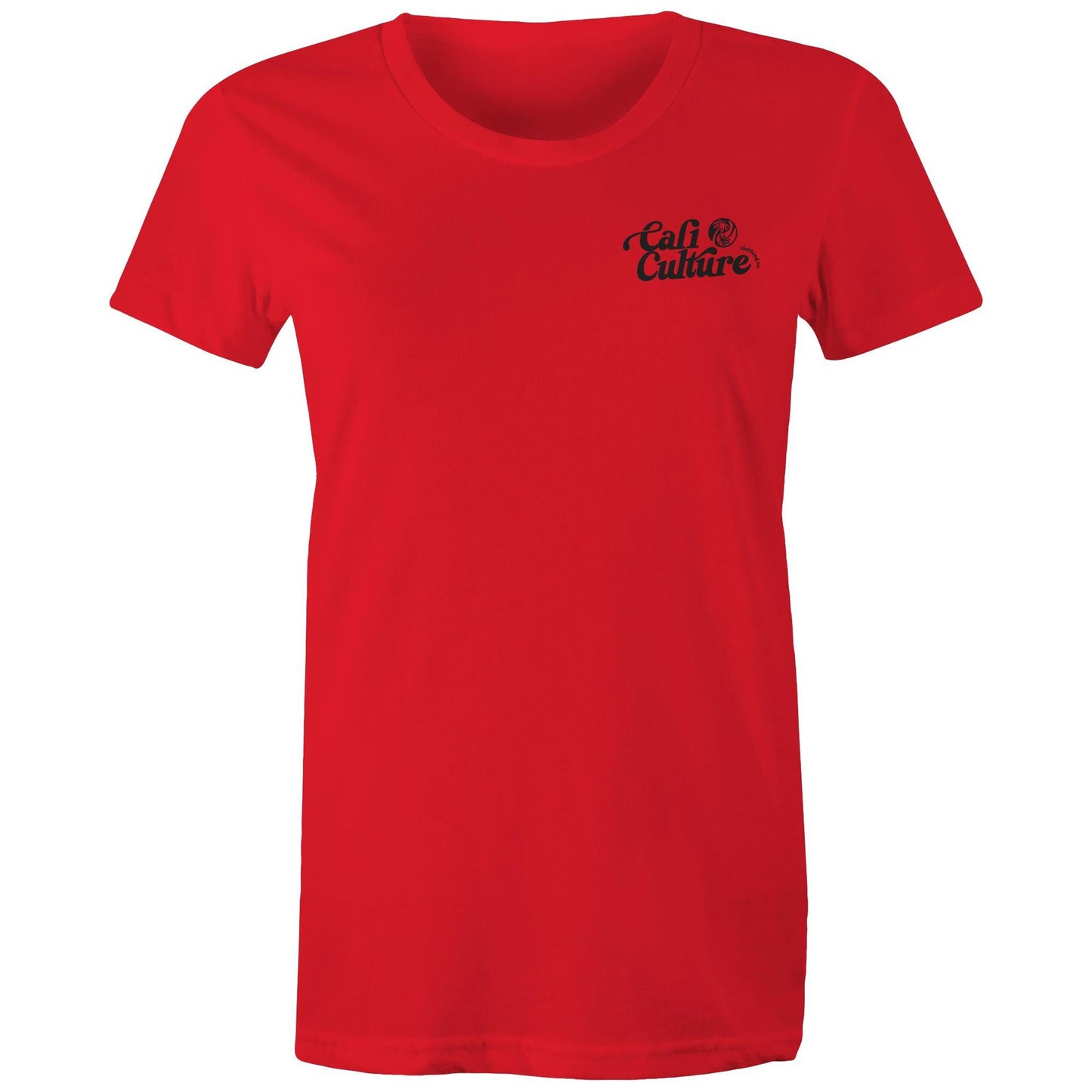 Red Day Tee - Women's Black Back Logo