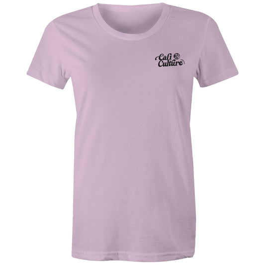Purple Day Tee - Women's Black Logo