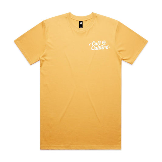 Orange Day Tee - Men's White Logo