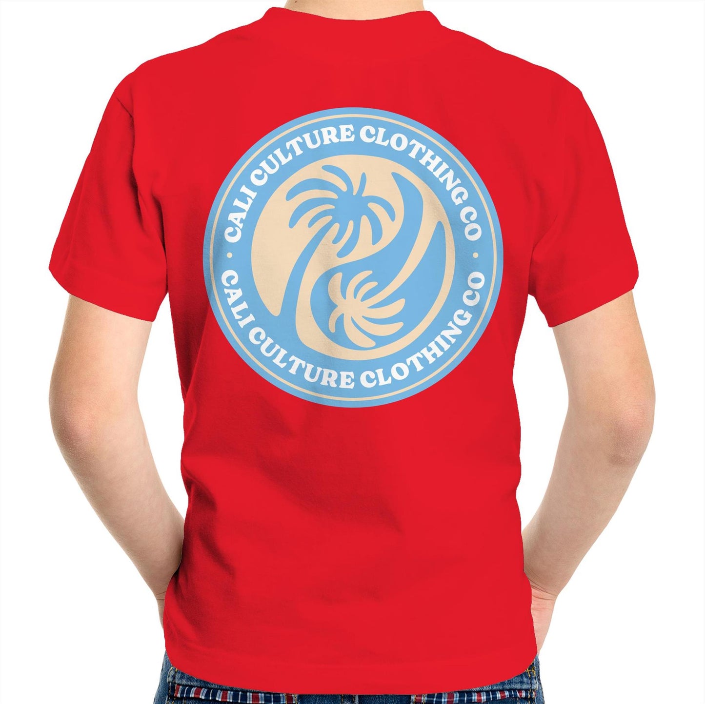 Cali Blue Ying Yang & CO - Kids Tee