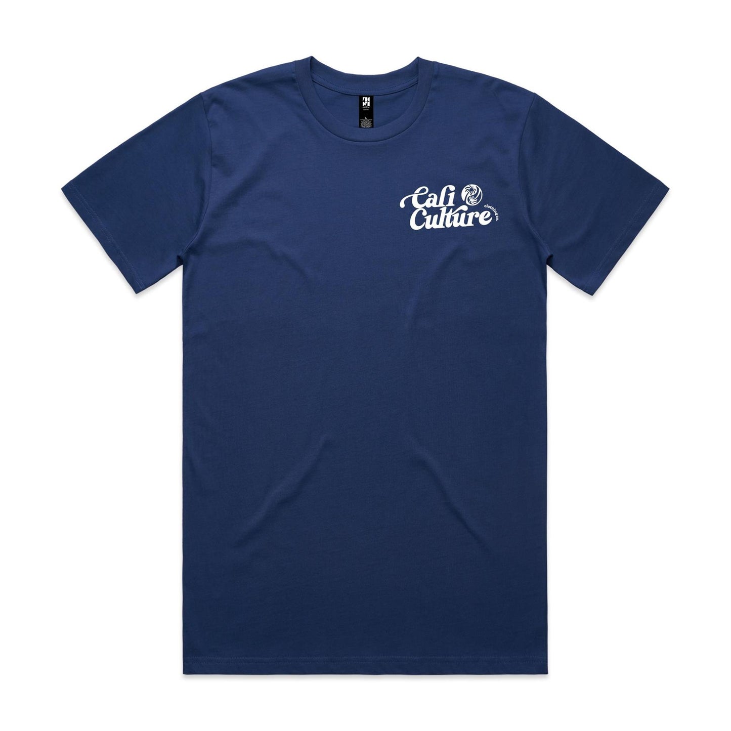 Blue Day Tee - Men's White Logo