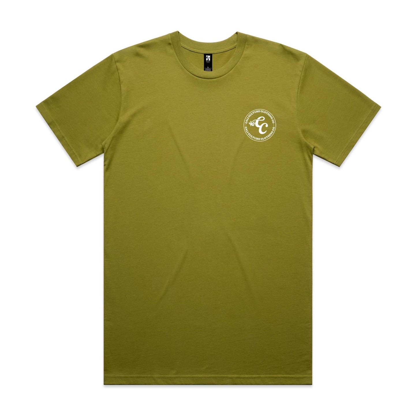 Cali Culture Men's Classic Tee - White Front Logo