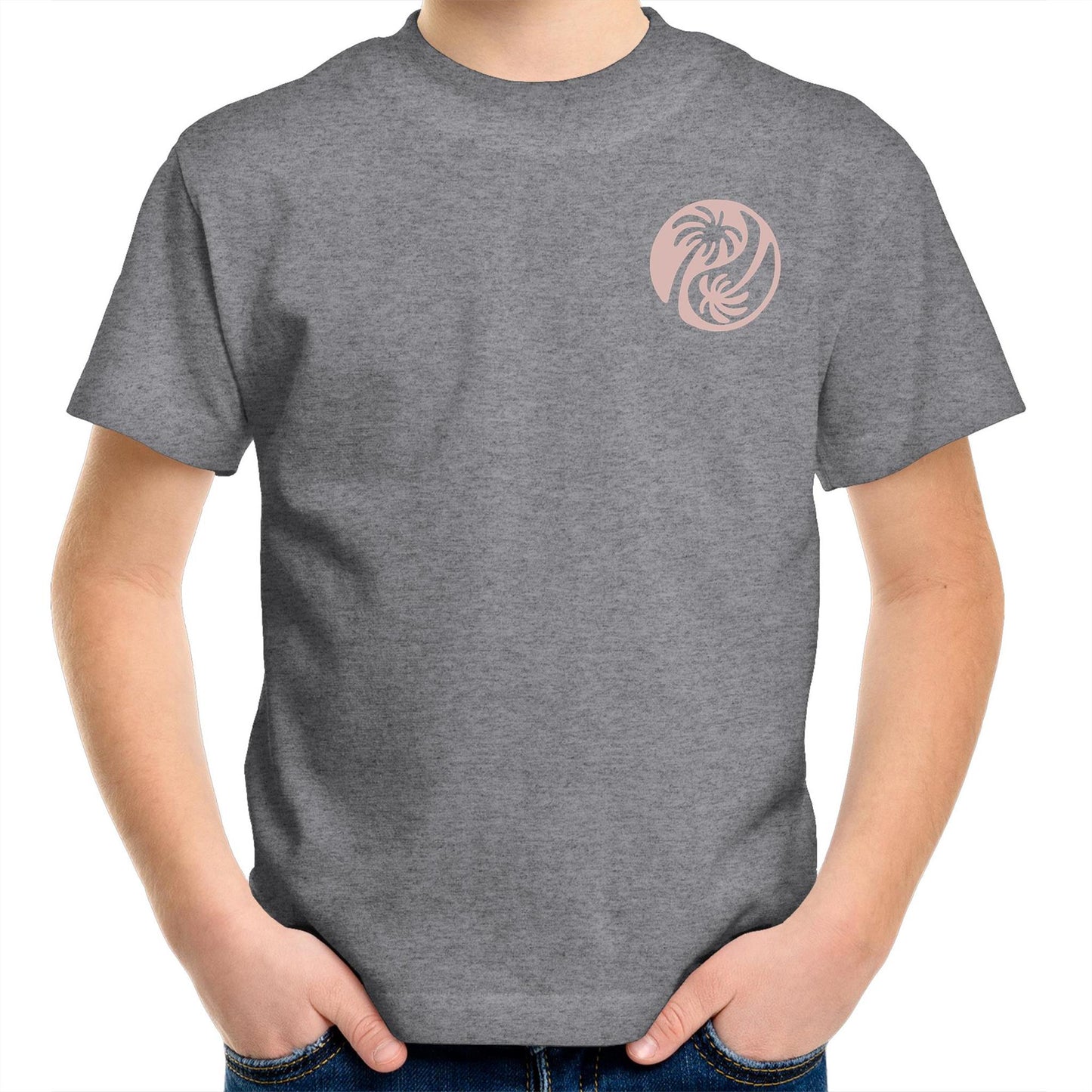 Cali Pink Ying Yang - Kids Tee