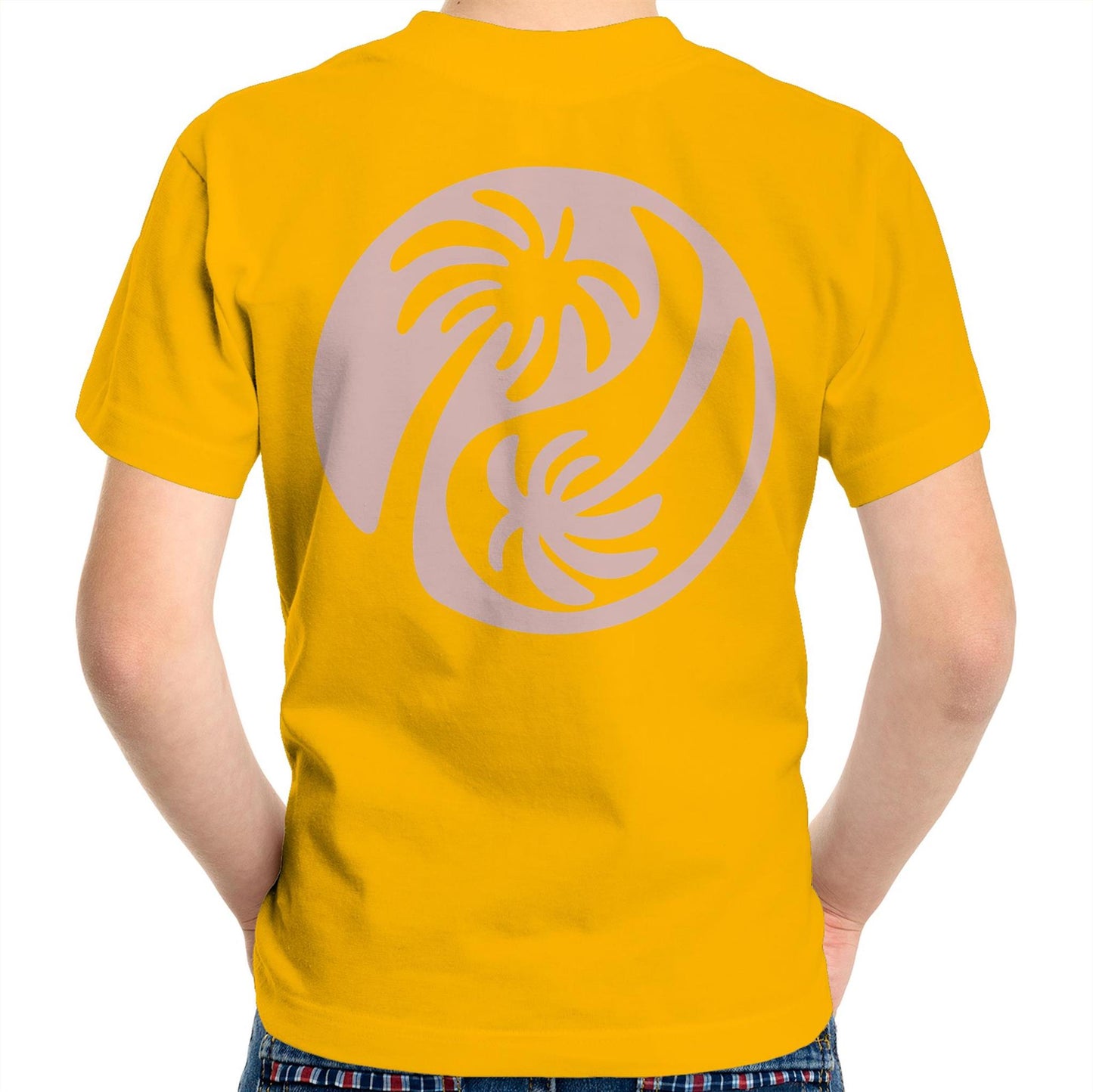 Cali Pink Ying Yang - Kids Tee