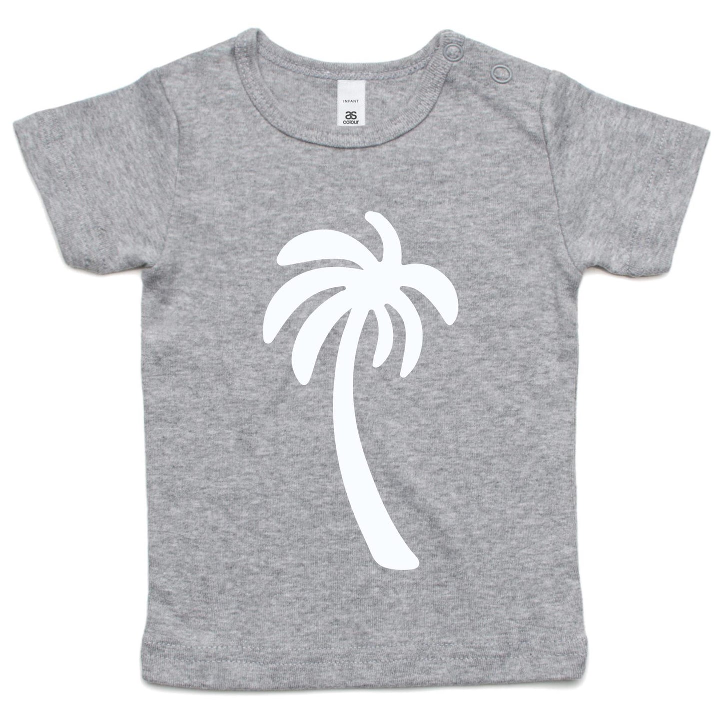 Cali White Palm - Infant Tee