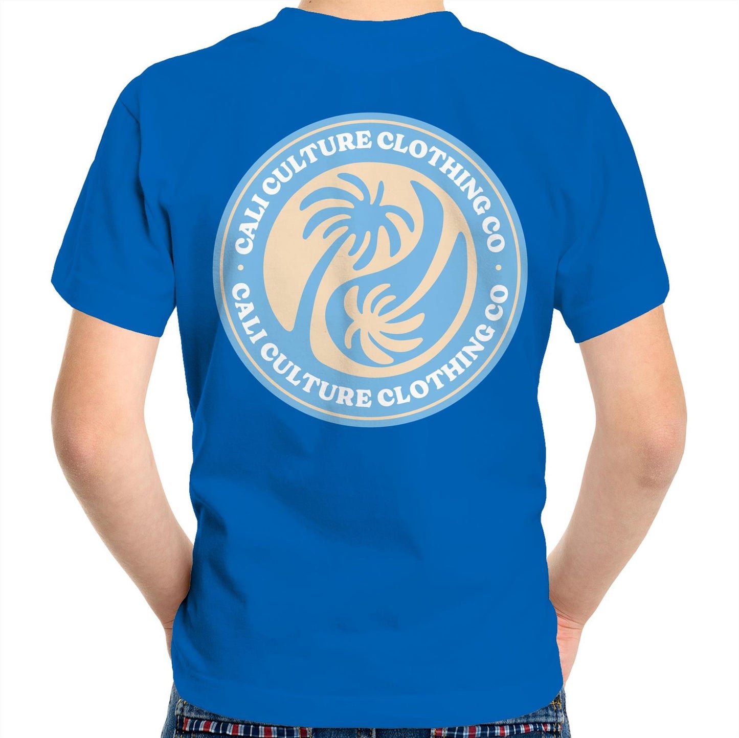 Cali Blue Ying Yang & CO - Kids Tee