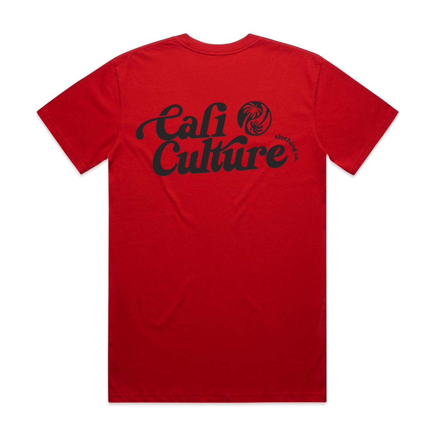 Red Day Tee - Men's Black Back Logo