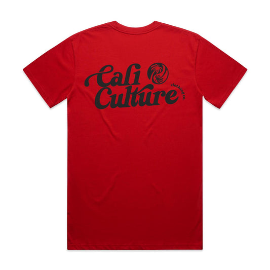 Red Day Tee - Men's Black Back Logo